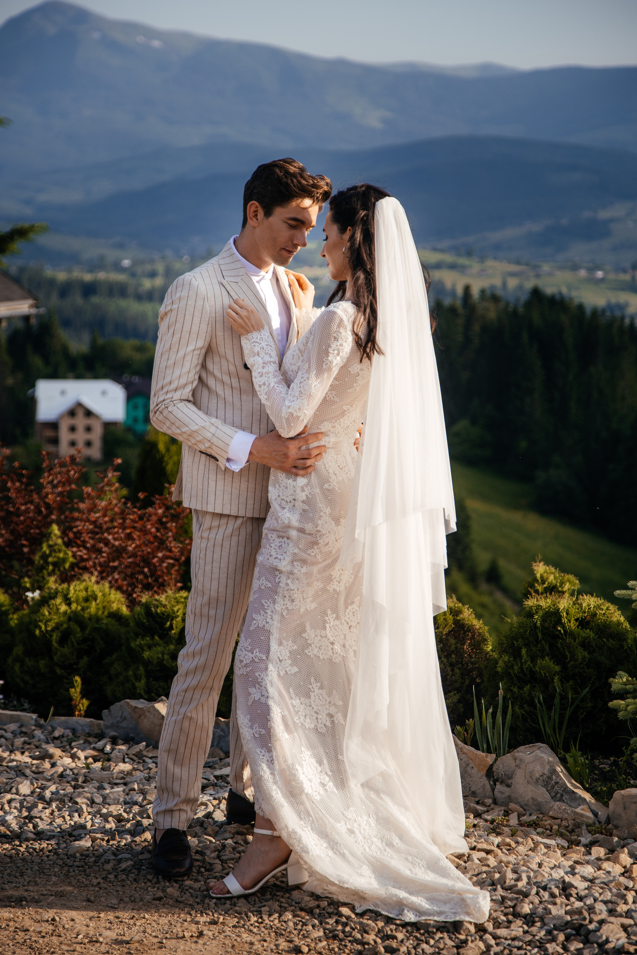 Красивая свадьба в Карпатах, фотограф Некрасов Андрей