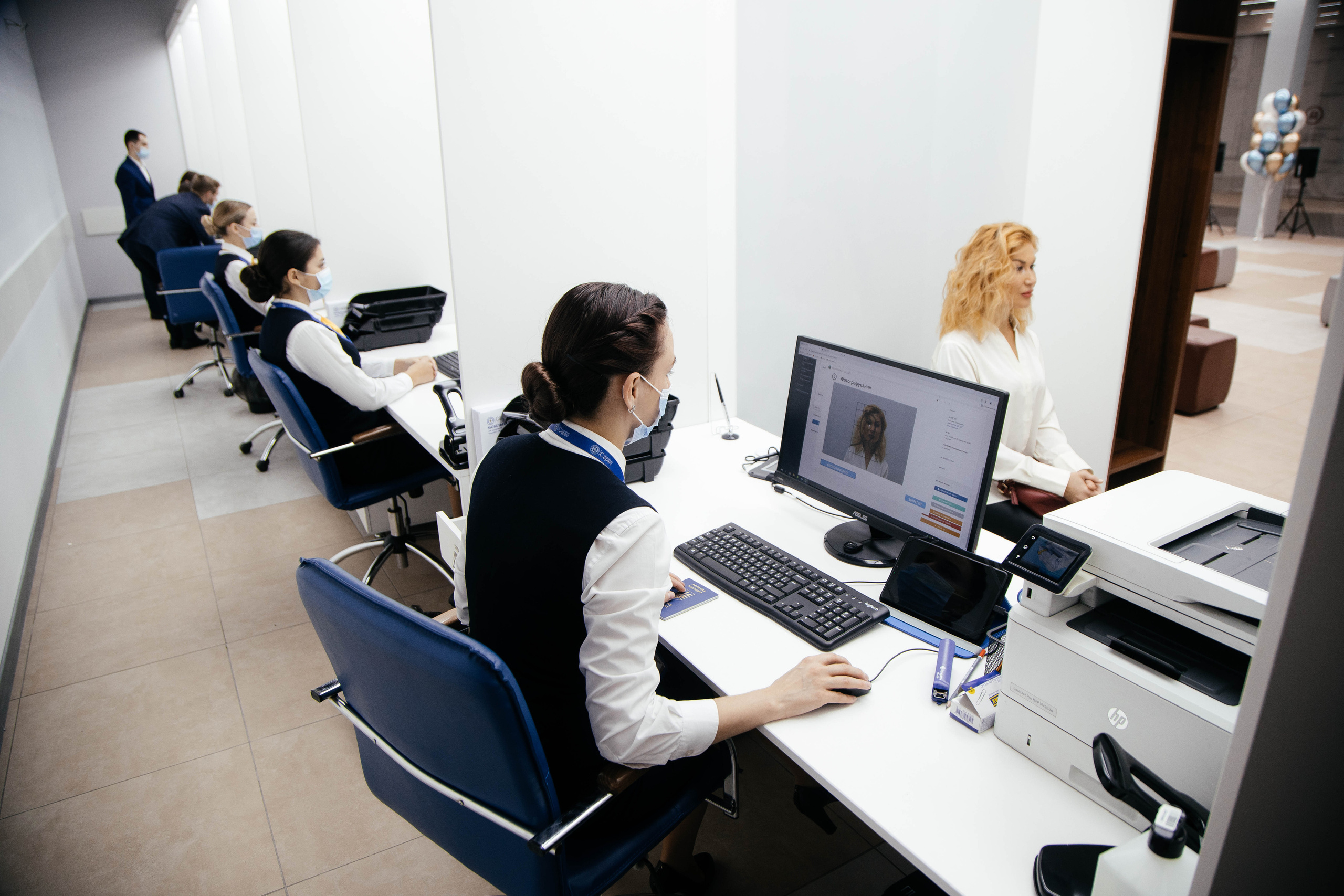 Passport service. Photographer Andrey Nekrasov