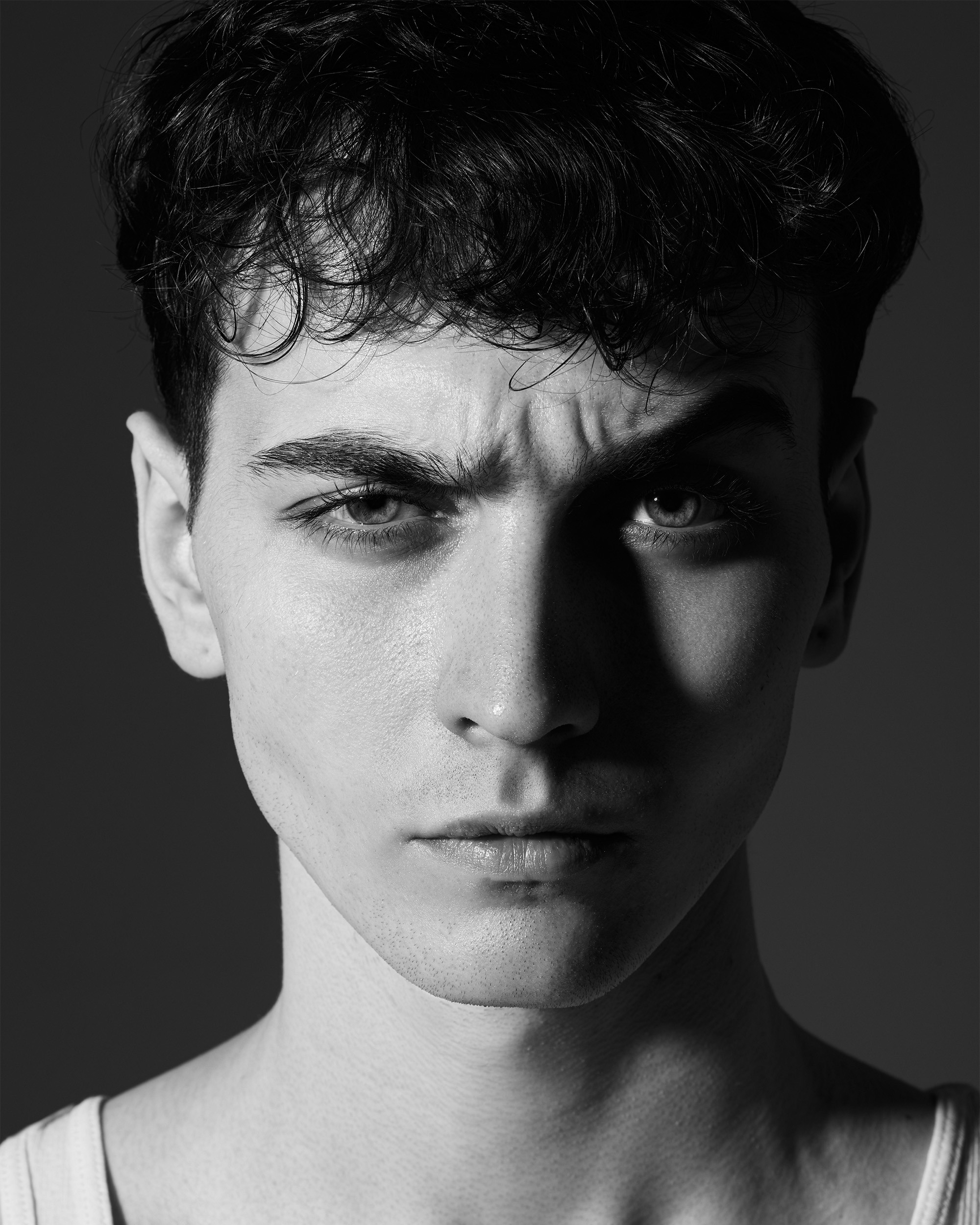 Model tests. Fashion and portrait photographer Inga Makeyeva