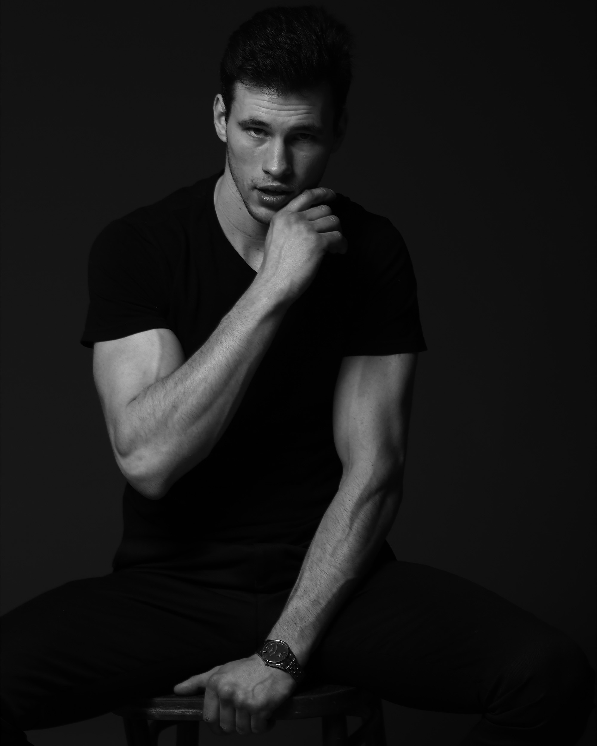 Model tests. Fashion and portrait photographer Inga Makeyeva