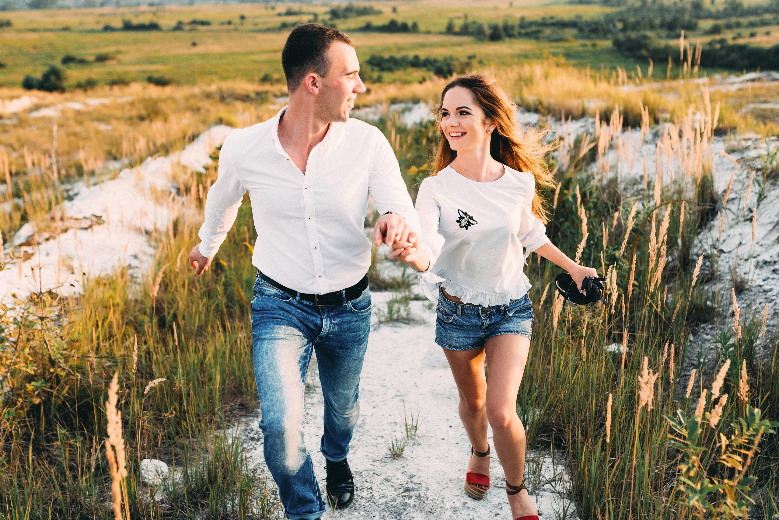 Прогулянка «білими горами» з класною парою. Весільний фотограф | Рівне | Львів | Ваш фотограф на весілля