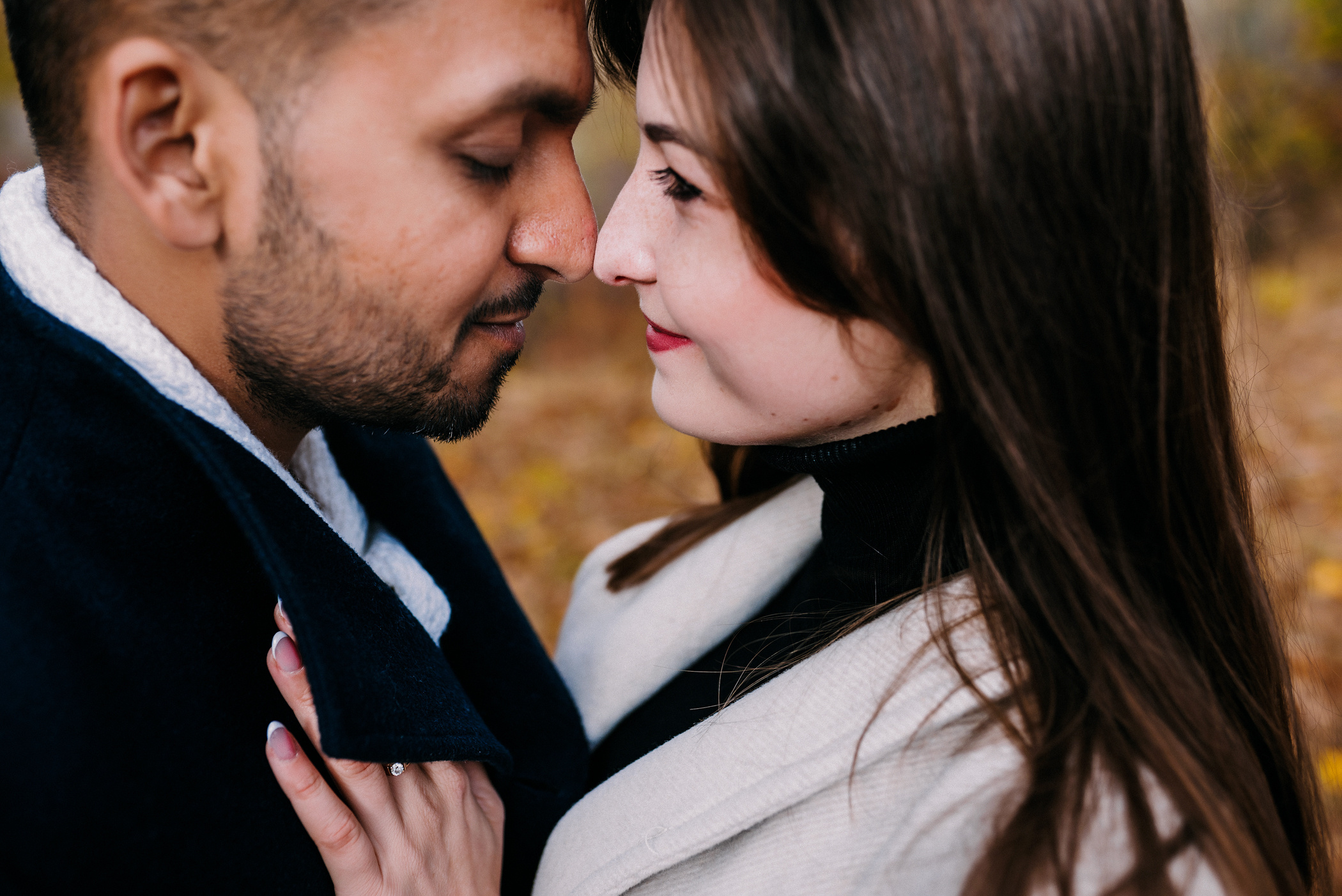 Осіння зйомка атмосферної пари. Весільний фотограф | Рівне | Львів | Ваш фотограф на весілля