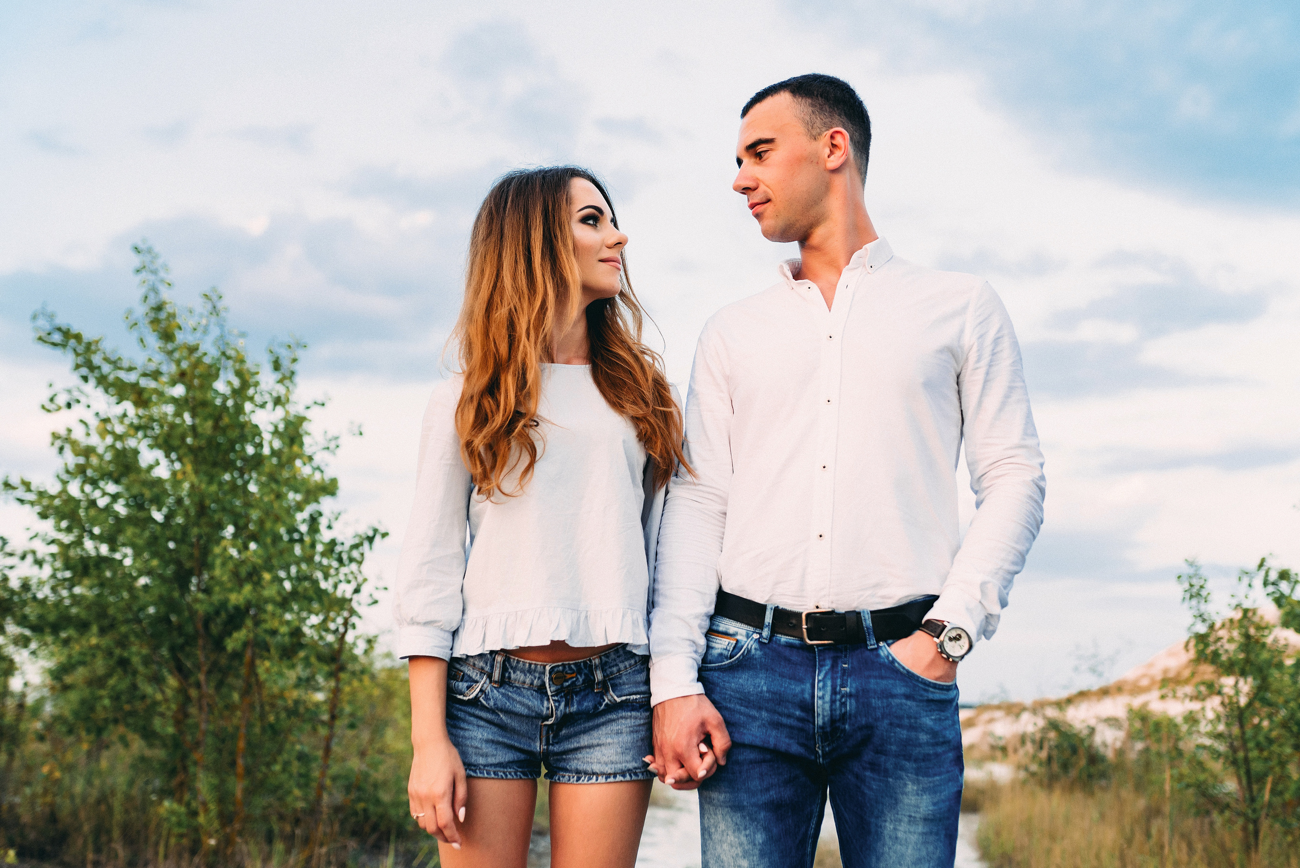 Прогулянка «білими горами» з класною парою. Весільний фотограф | Рівне | Львів | Ваш фотограф на весілля