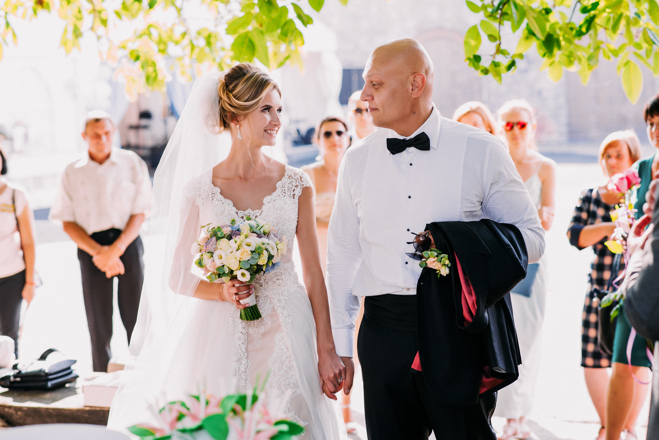 Інтернаціональне весілля в Дубенському замку. Весільний фотограф | Рівне | Львів | Ваш фотограф на весілля