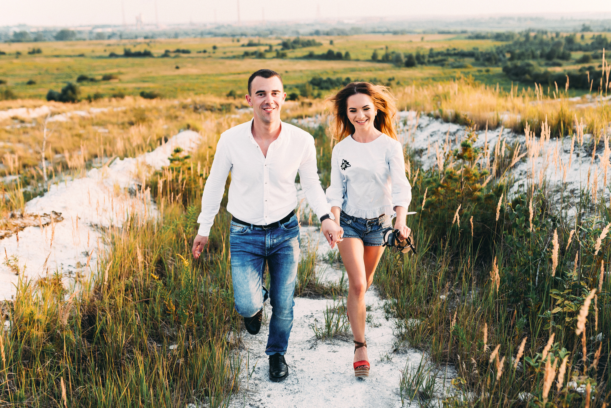 Прогулянка «білими горами» з класною парою. Весільний фотограф | Рівне | Львів | Ваш фотограф на весілля