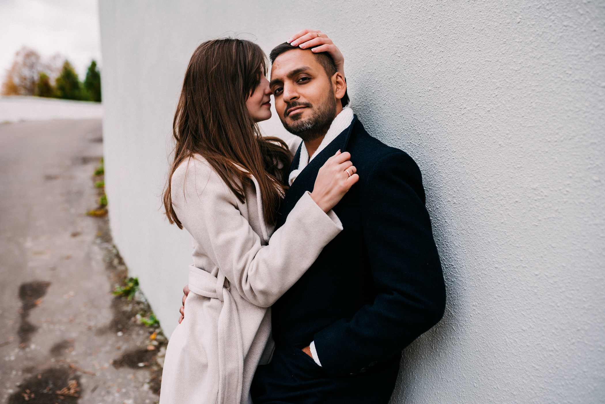 Осіння зйомка атмосферної пари. Весільний фотограф | Рівне | Львів | Ваш фотограф на весілля