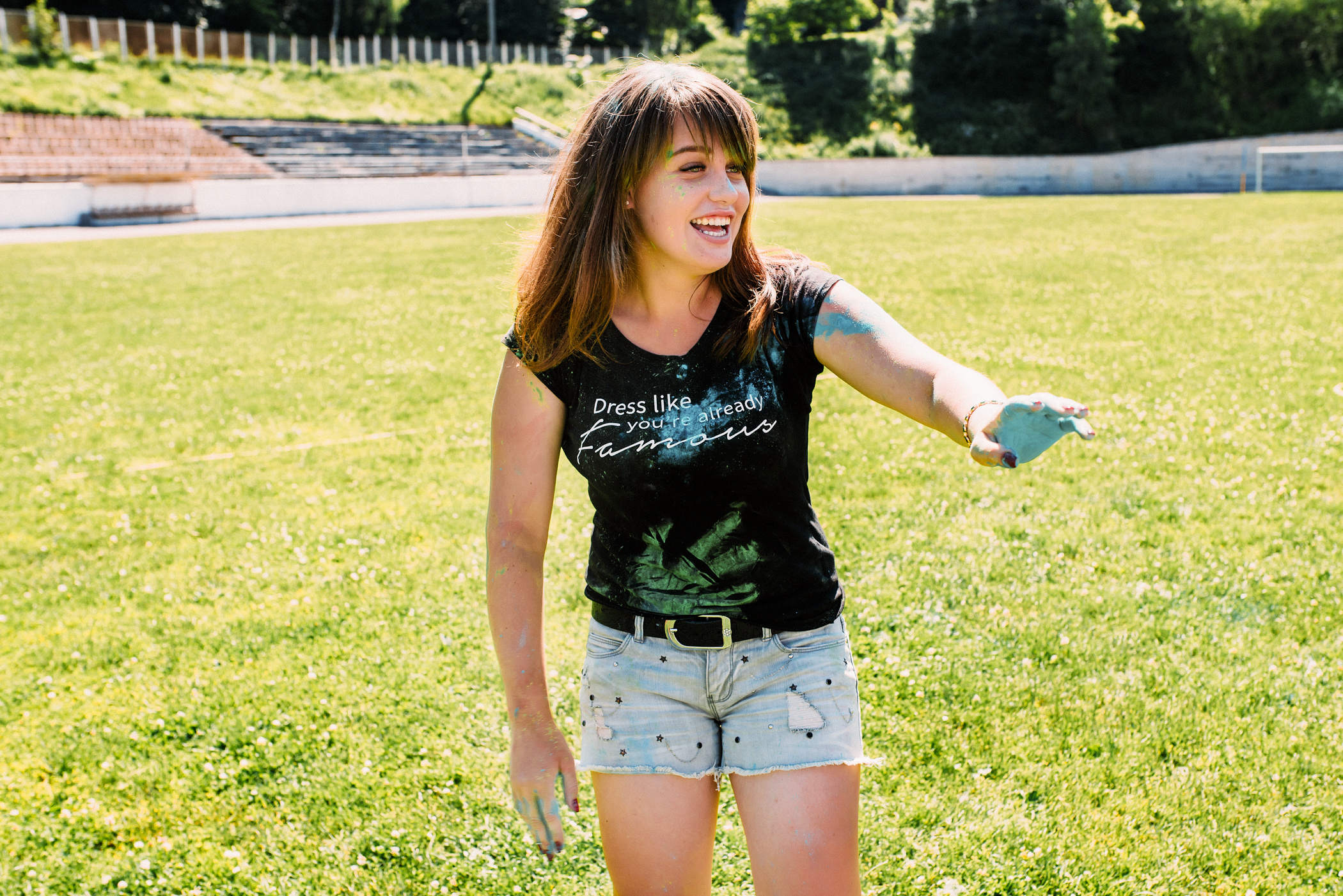 Фотосесія студентів з фарбою Холі. Весільний фотограф | Рівне | Львів | Ваш фотограф на весілля