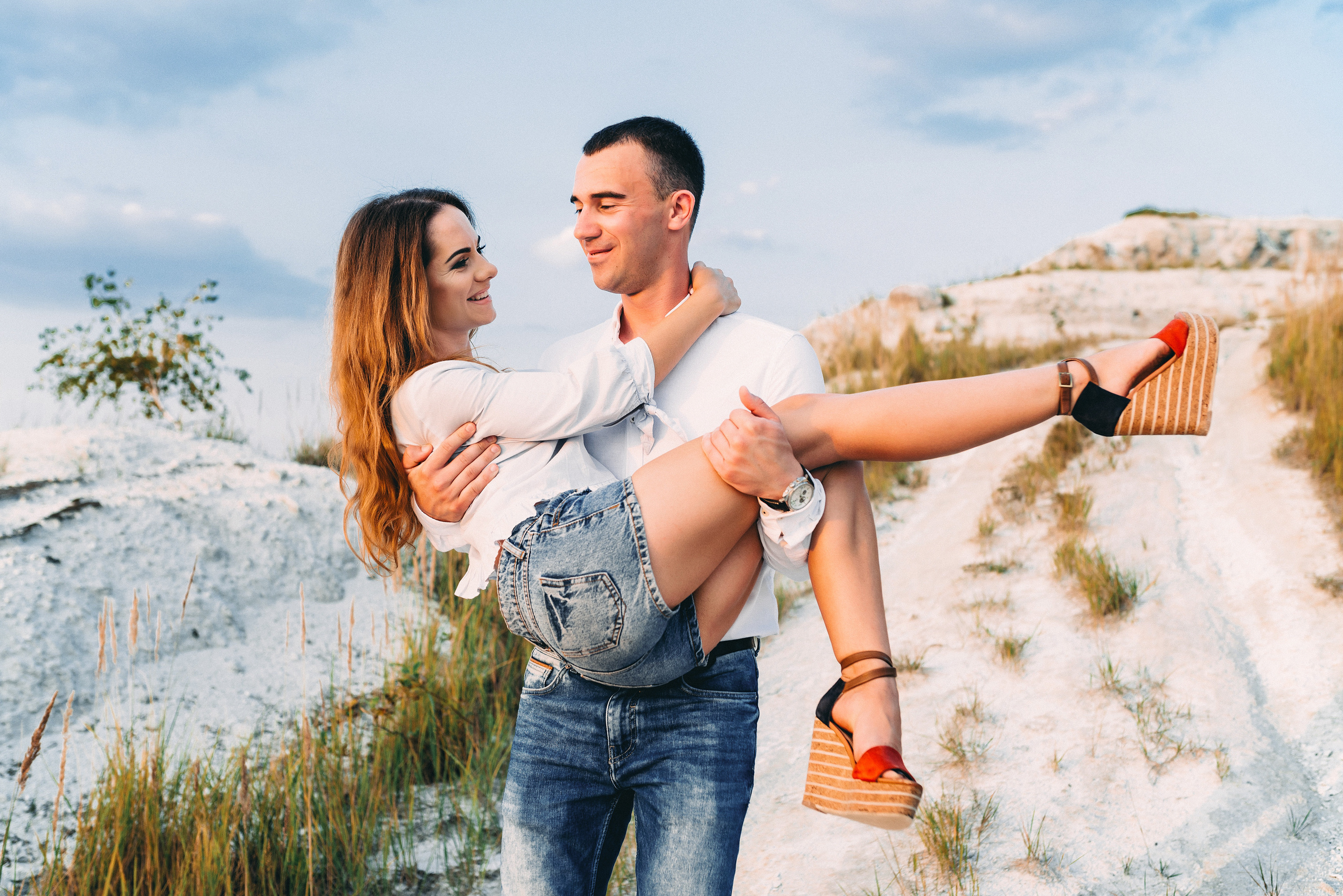 Прогулянка «білими горами» з класною парою. Весільний фотограф | Рівне | Львів | Ваш фотограф на весілля