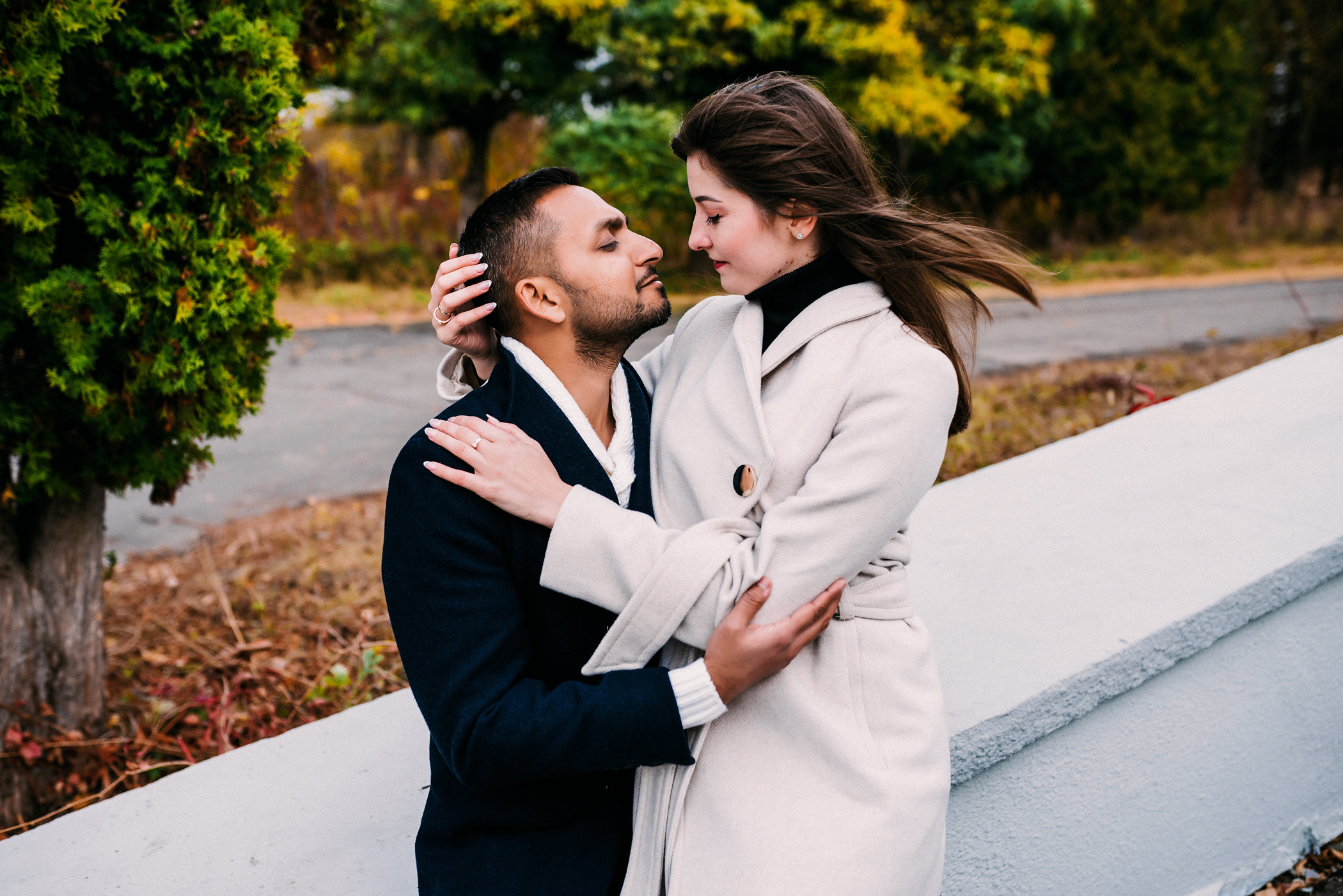 Осіння зйомка атмосферної пари. Весільний фотограф | Рівне | Львів | Ваш фотограф на весілля