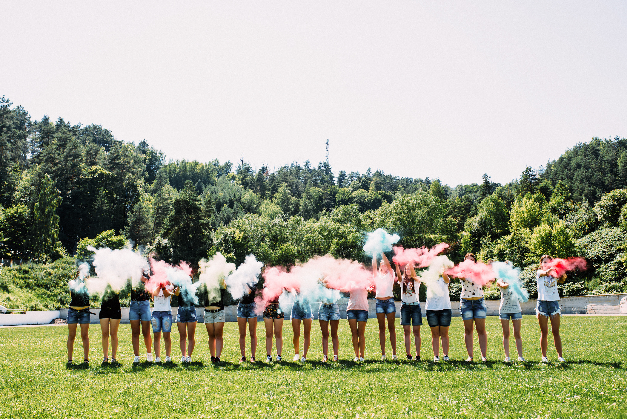 Фотосесія студентів з фарбою Холі. Весільний фотограф | Рівне | Львів | Ваш фотограф на весілля