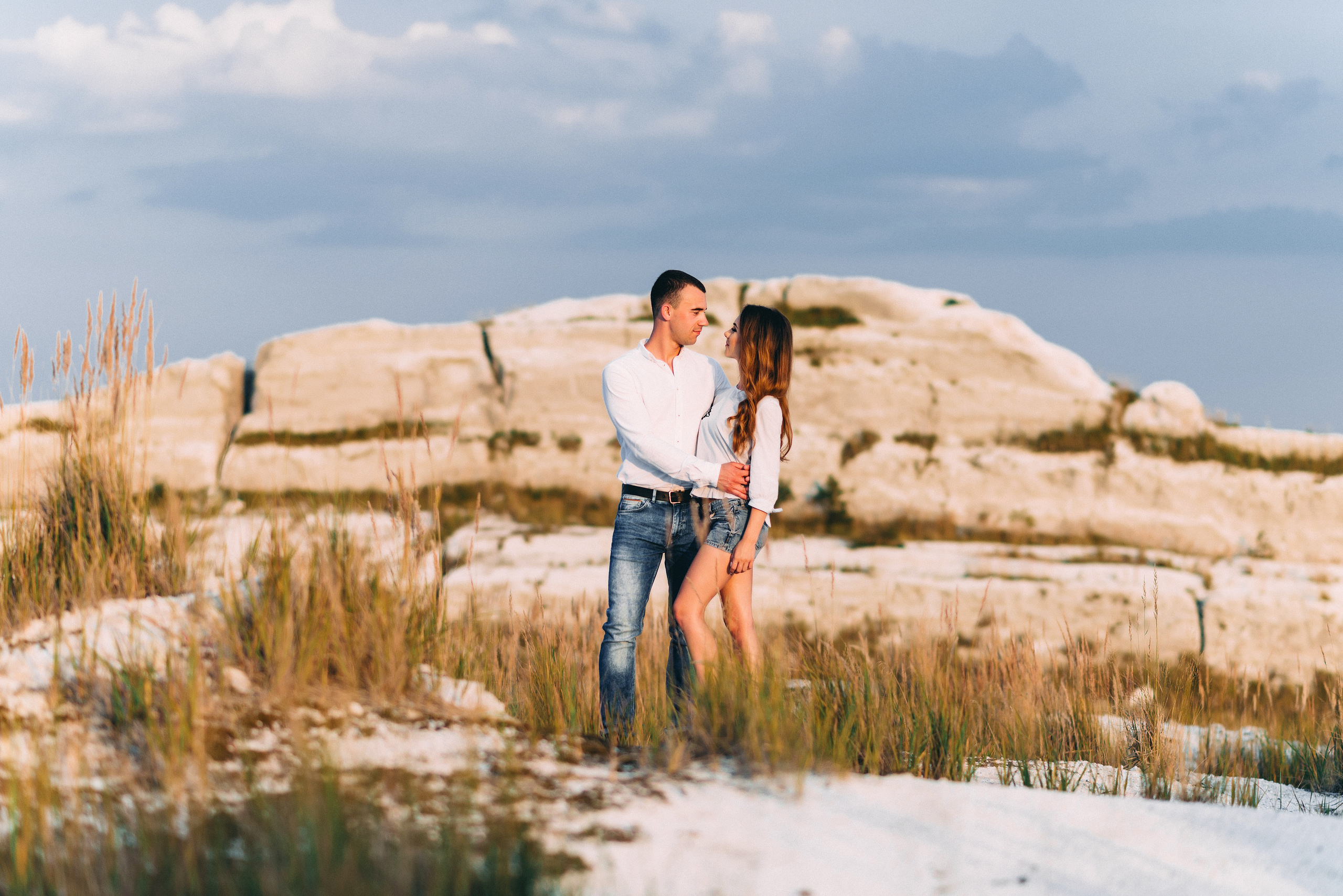 Прогулянка «білими горами» з класною парою. Весільний фотограф | Рівне | Львів | Ваш фотограф на весілля