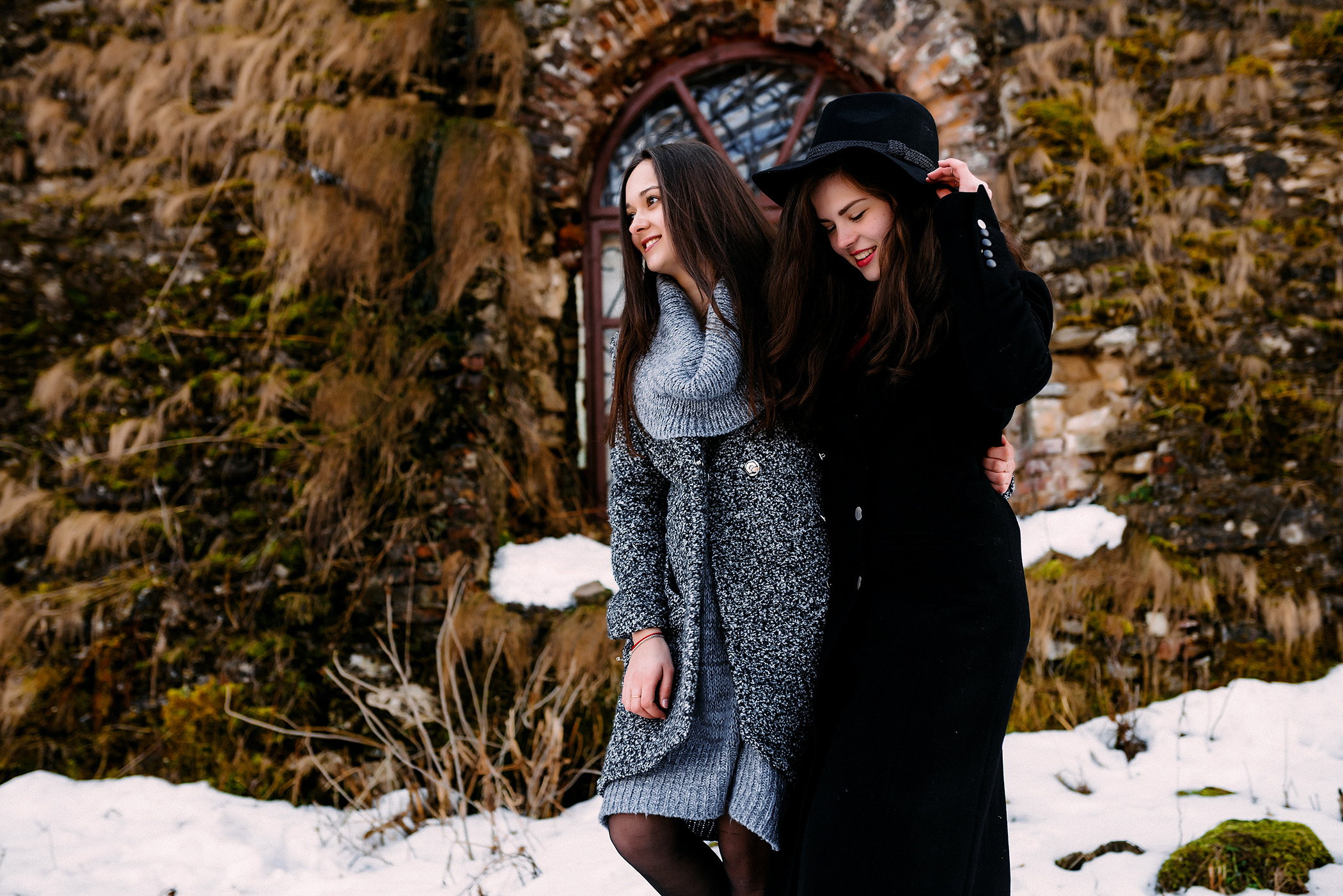 Зимова фотосесія подруг. Весільний фотограф | Рівне | Львів | Ваш фотограф на весілля