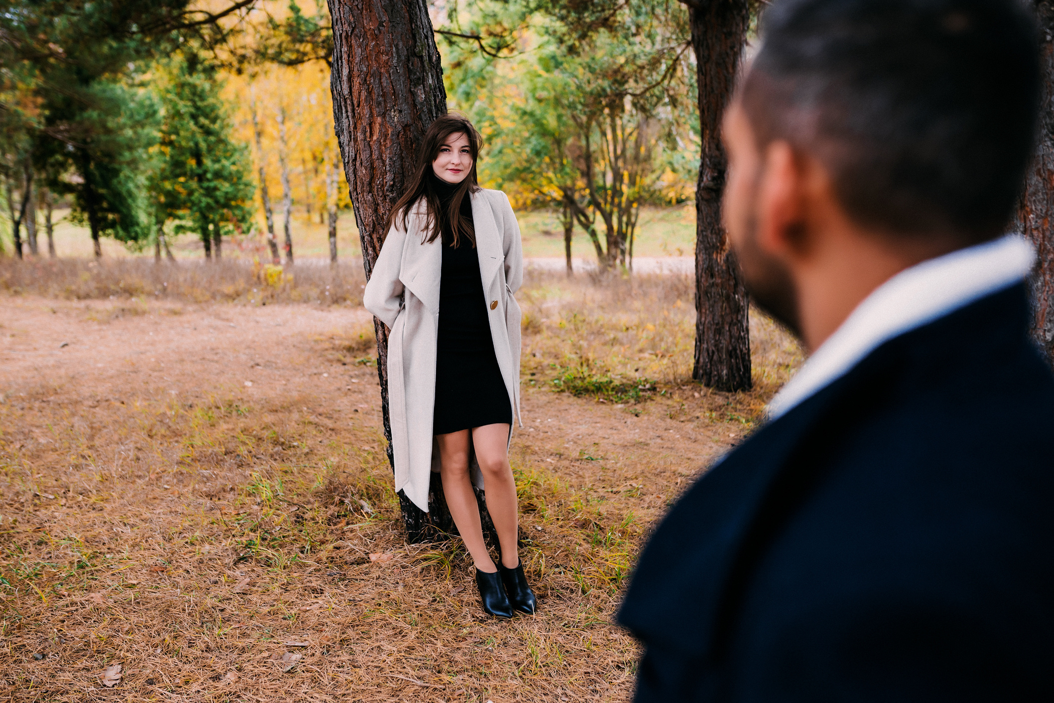 Осіння зйомка атмосферної пари. Весільний фотограф | Рівне | Львів | Ваш фотограф на весілля