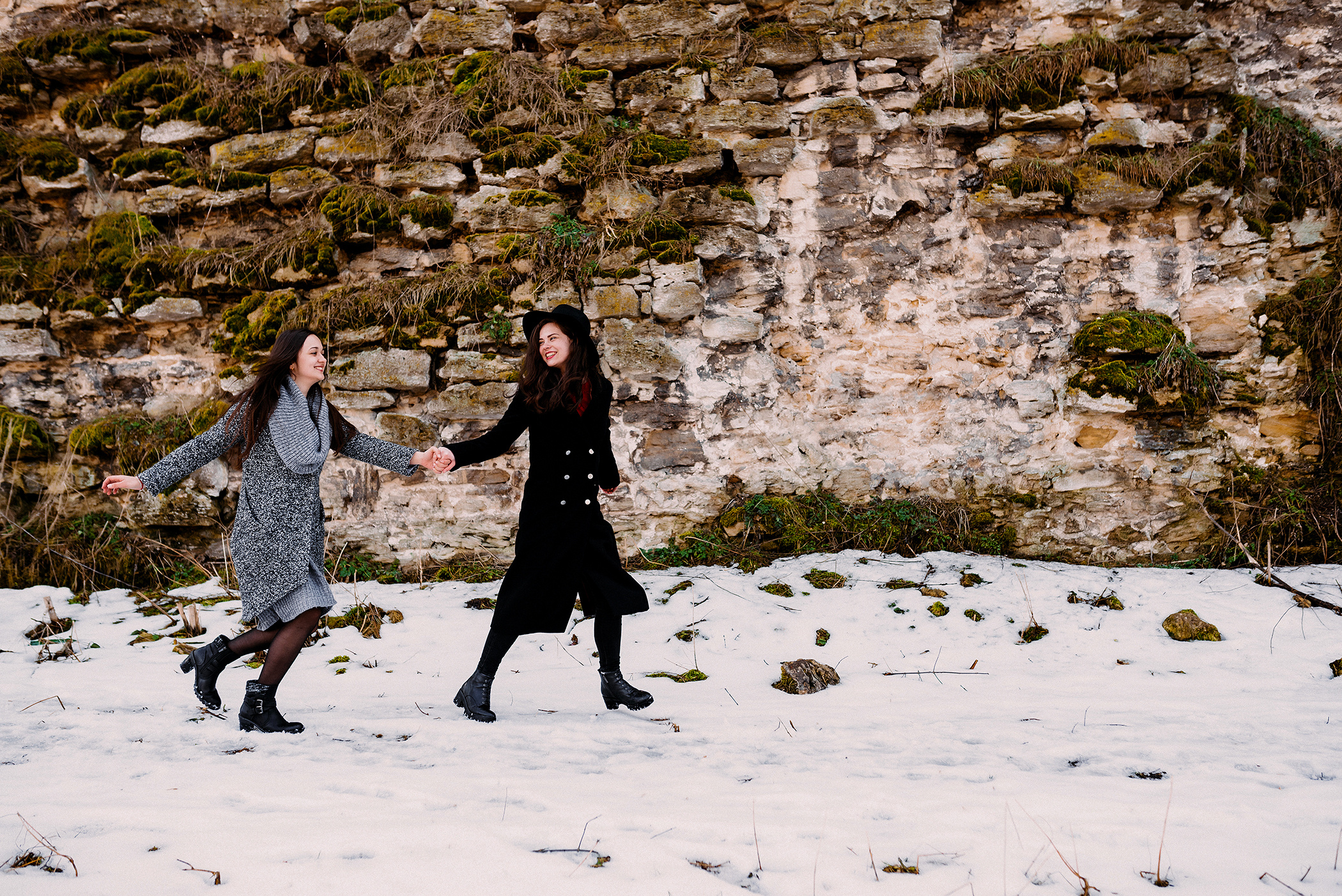 Зимова фотосесія подруг. Весільний фотограф | Рівне | Львів | Ваш фотограф на весілля