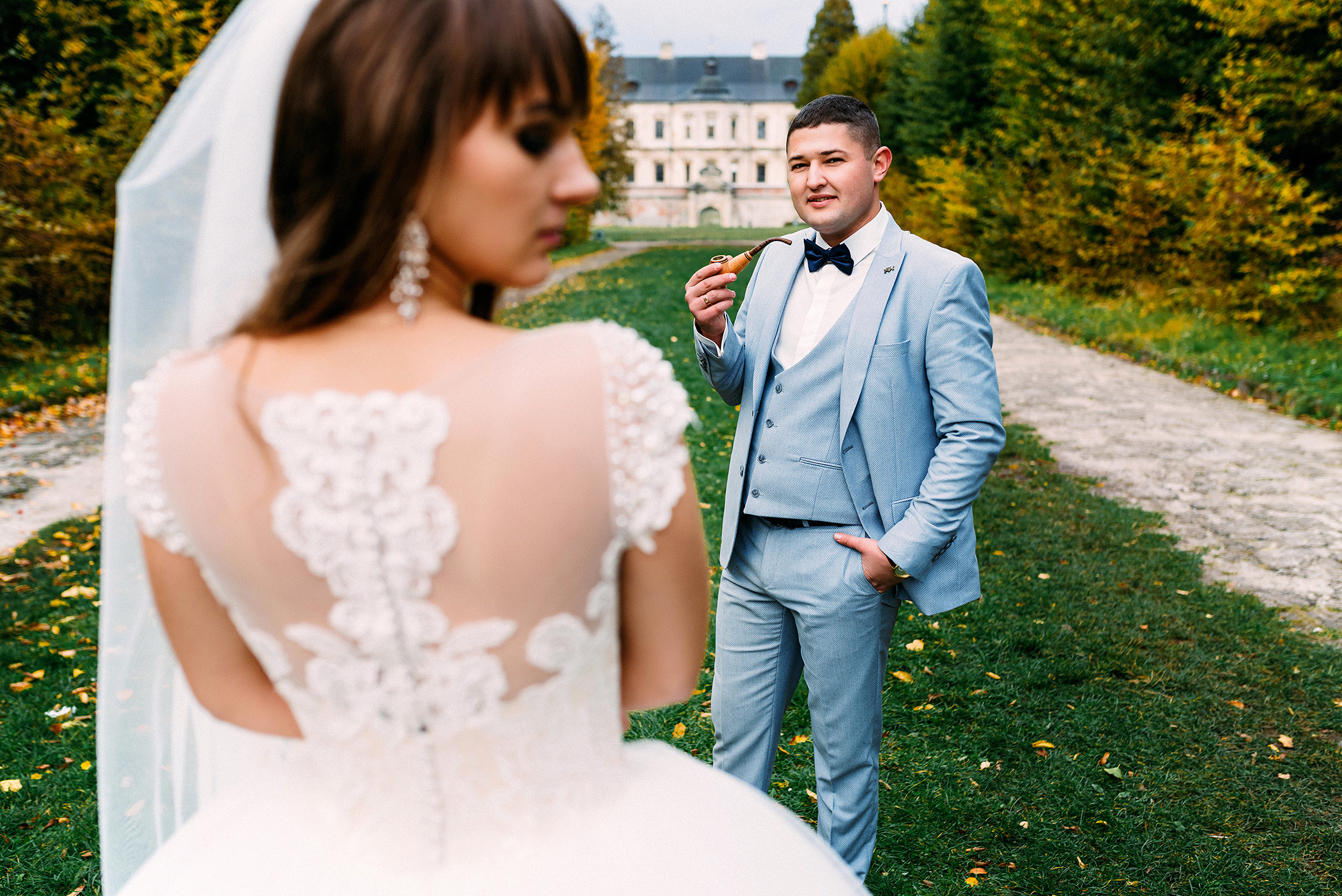 Крута зйомка в Підгорецькому замку. Весільний фотограф | Рівне | Львів | Ваш фотограф на весілля