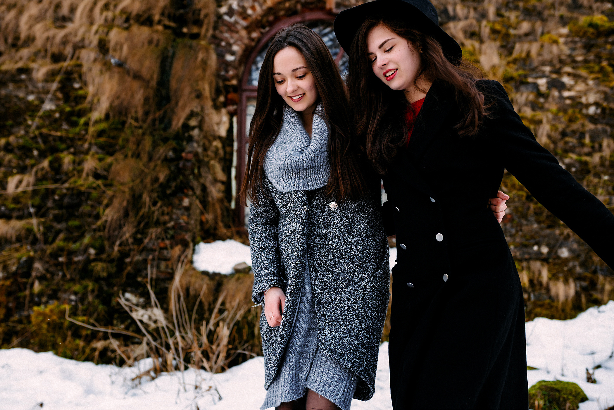 Зимова фотосесія подруг. Весільний фотограф | Рівне | Львів | Ваш фотограф на весілля