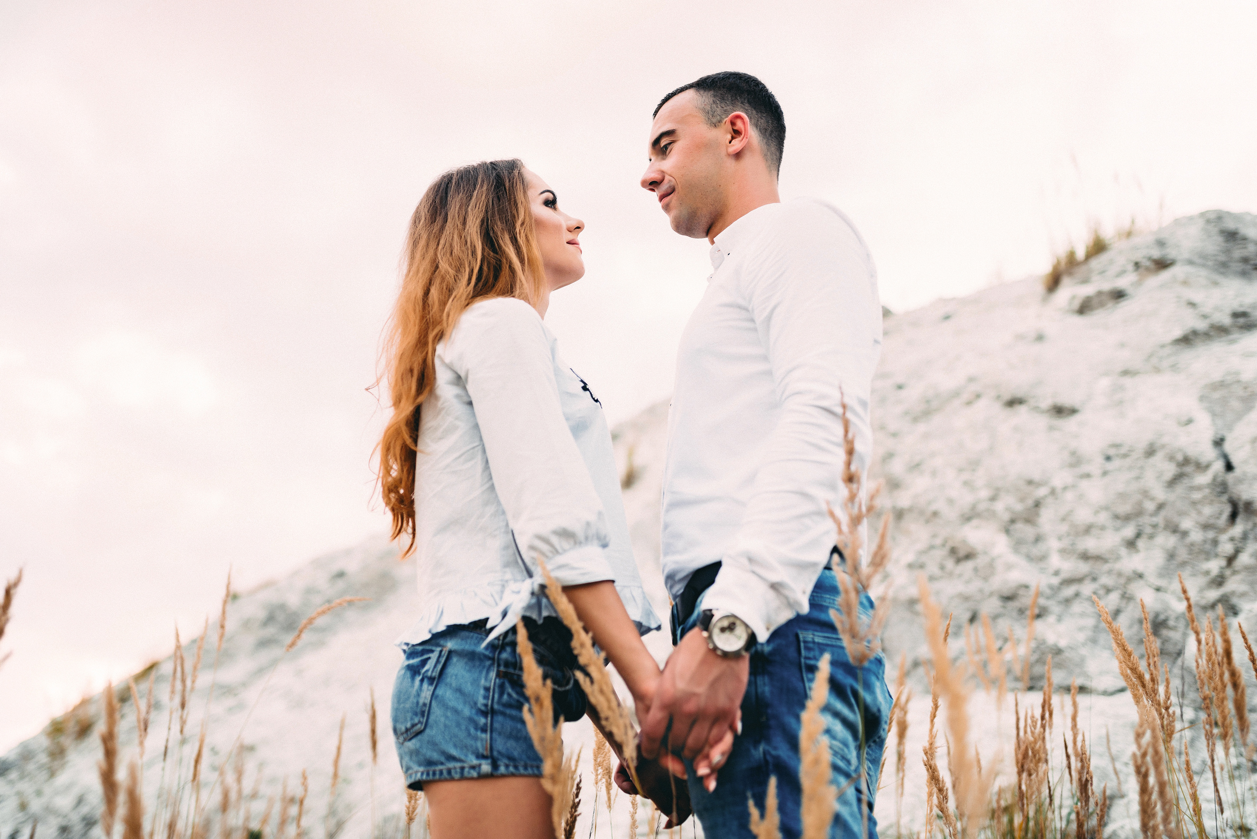 Прогулянка «білими горами» з класною парою. Весільний фотограф | Рівне | Львів | Ваш фотограф на весілля