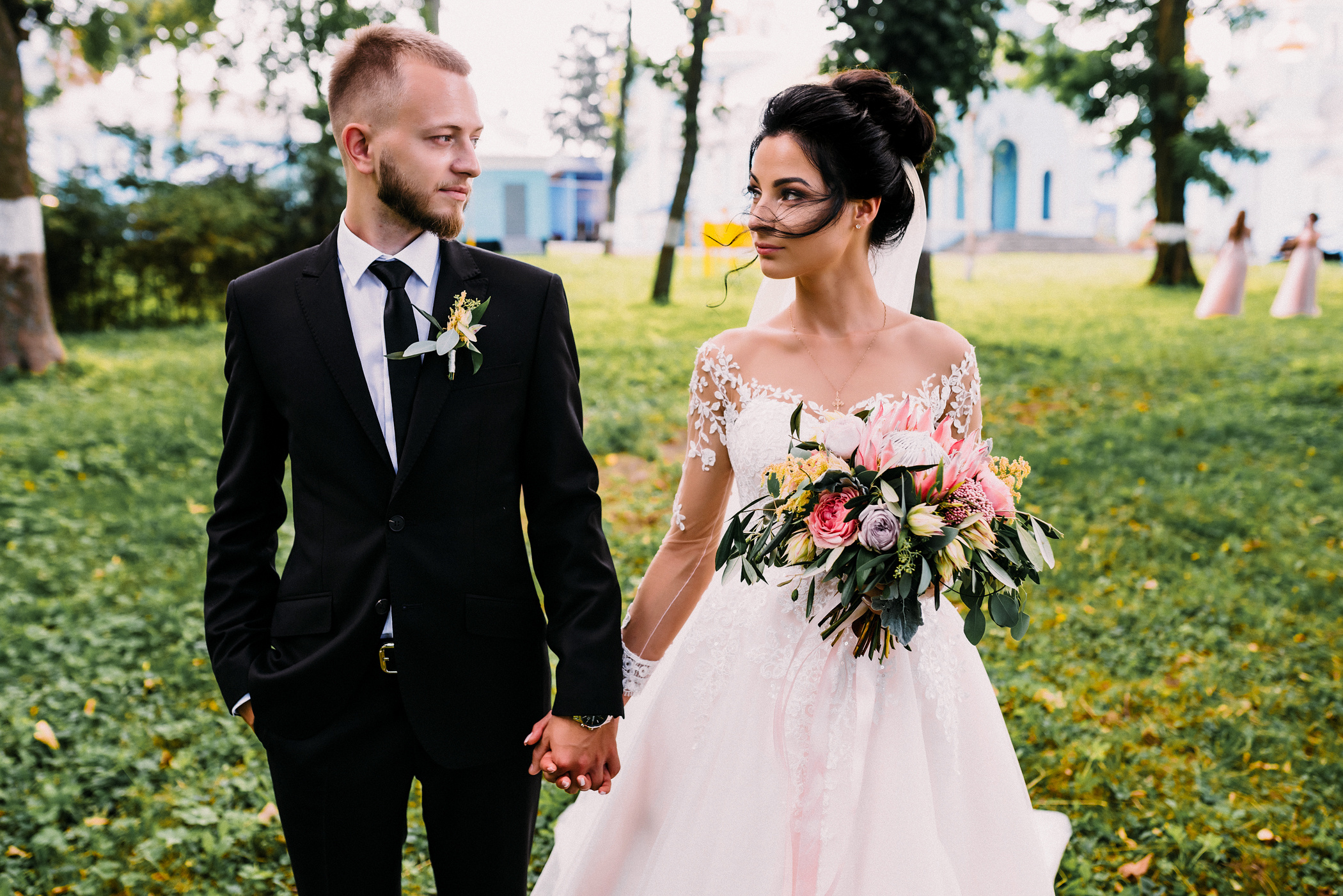 Весільна фотозйомка гарної пари в Рівному. Весільний фотограф | Рівне | Львів | Ваш фотограф на весілля