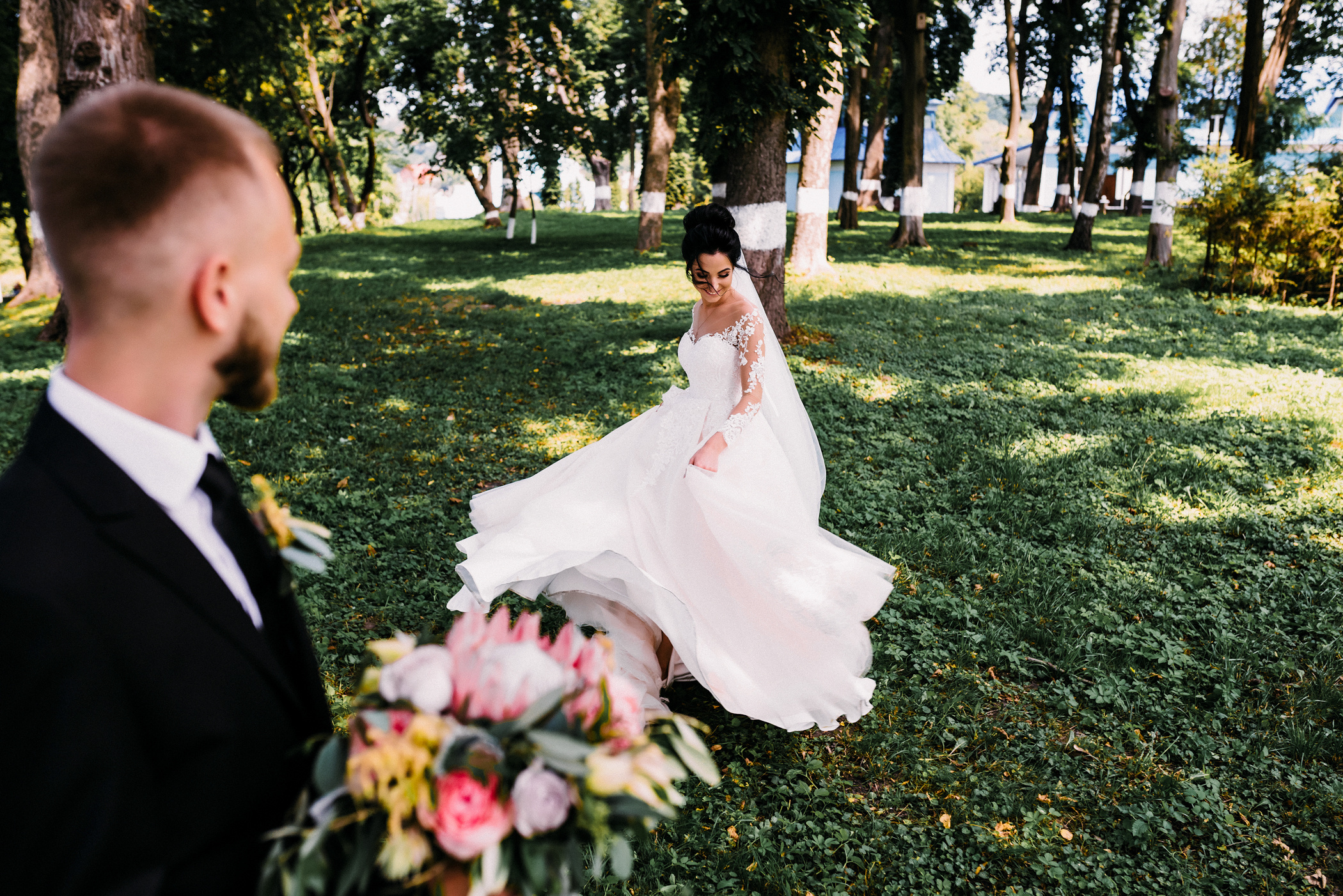 Весільна фотозйомка гарної пари в Рівному. Весільний фотограф | Рівне | Львів | Ваш фотограф на весілля