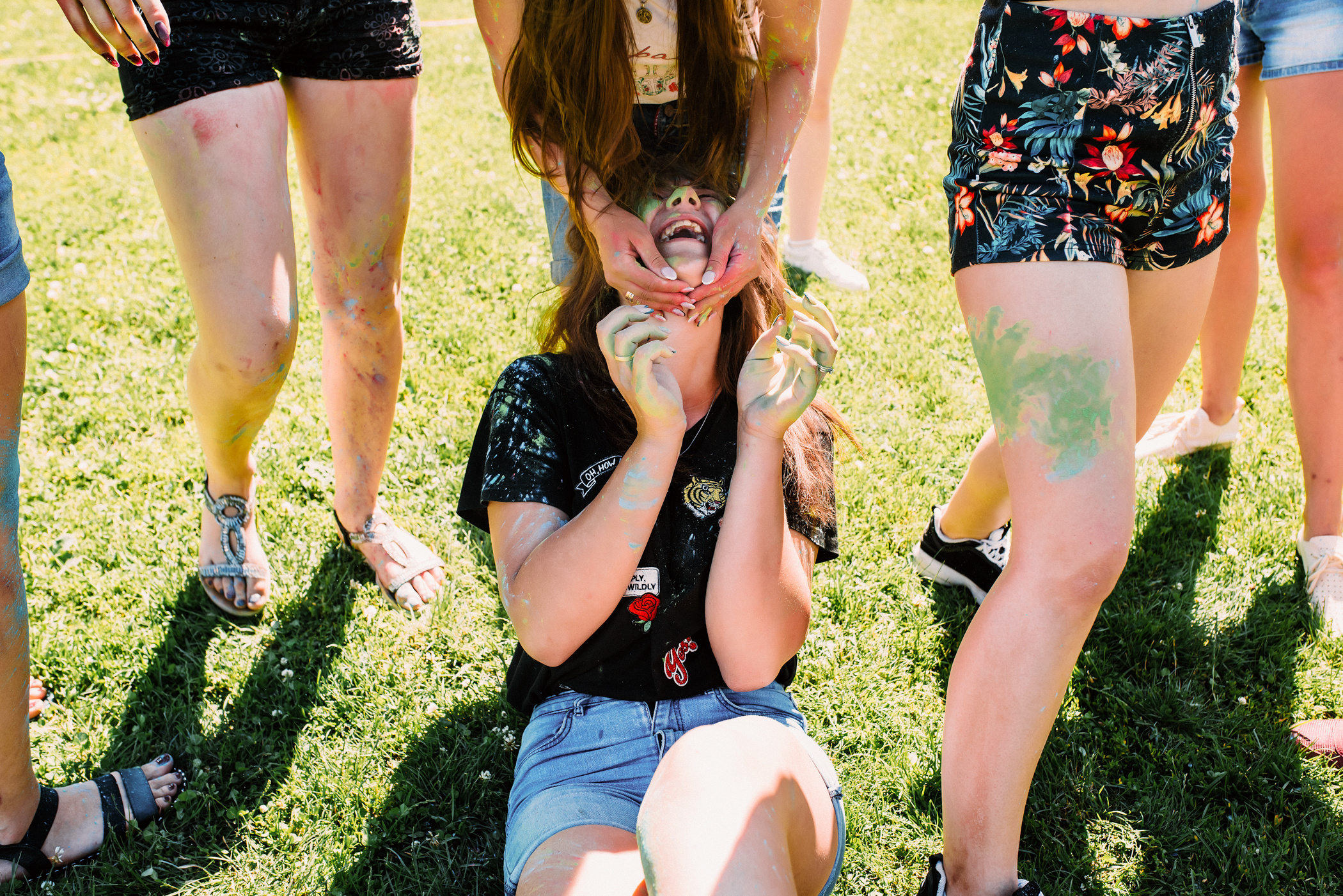 Фотосесія студентів з фарбою Холі. Весільний фотограф | Рівне | Львів | Ваш фотограф на весілля