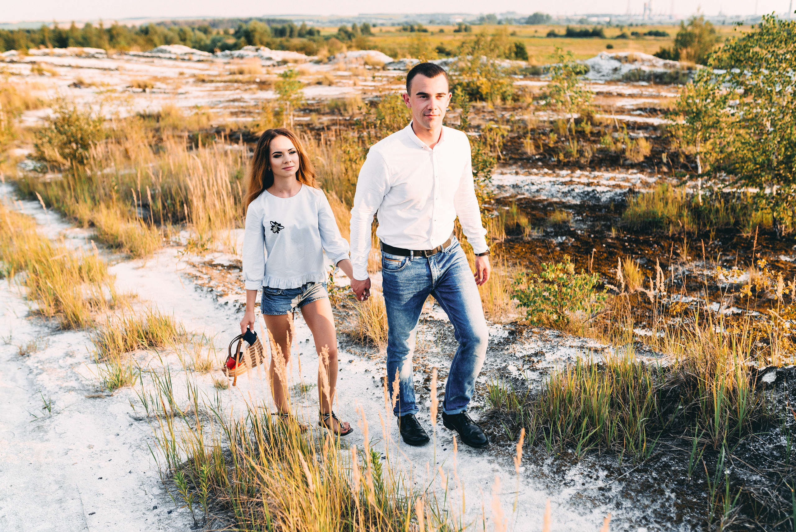 Прогулянка «білими горами» з класною парою. Весільний фотограф | Рівне | Львів | Ваш фотограф на весілля