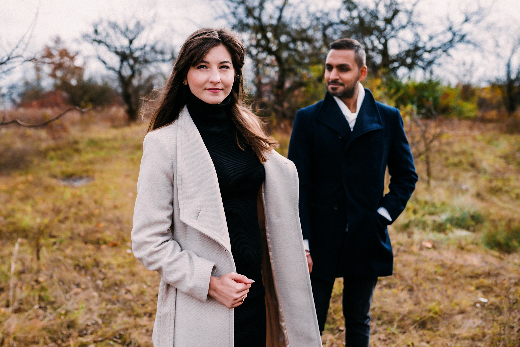 Осіння зйомка атмосферної пари. Весільний фотограф | Рівне | Львів | Ваш фотограф на весілля