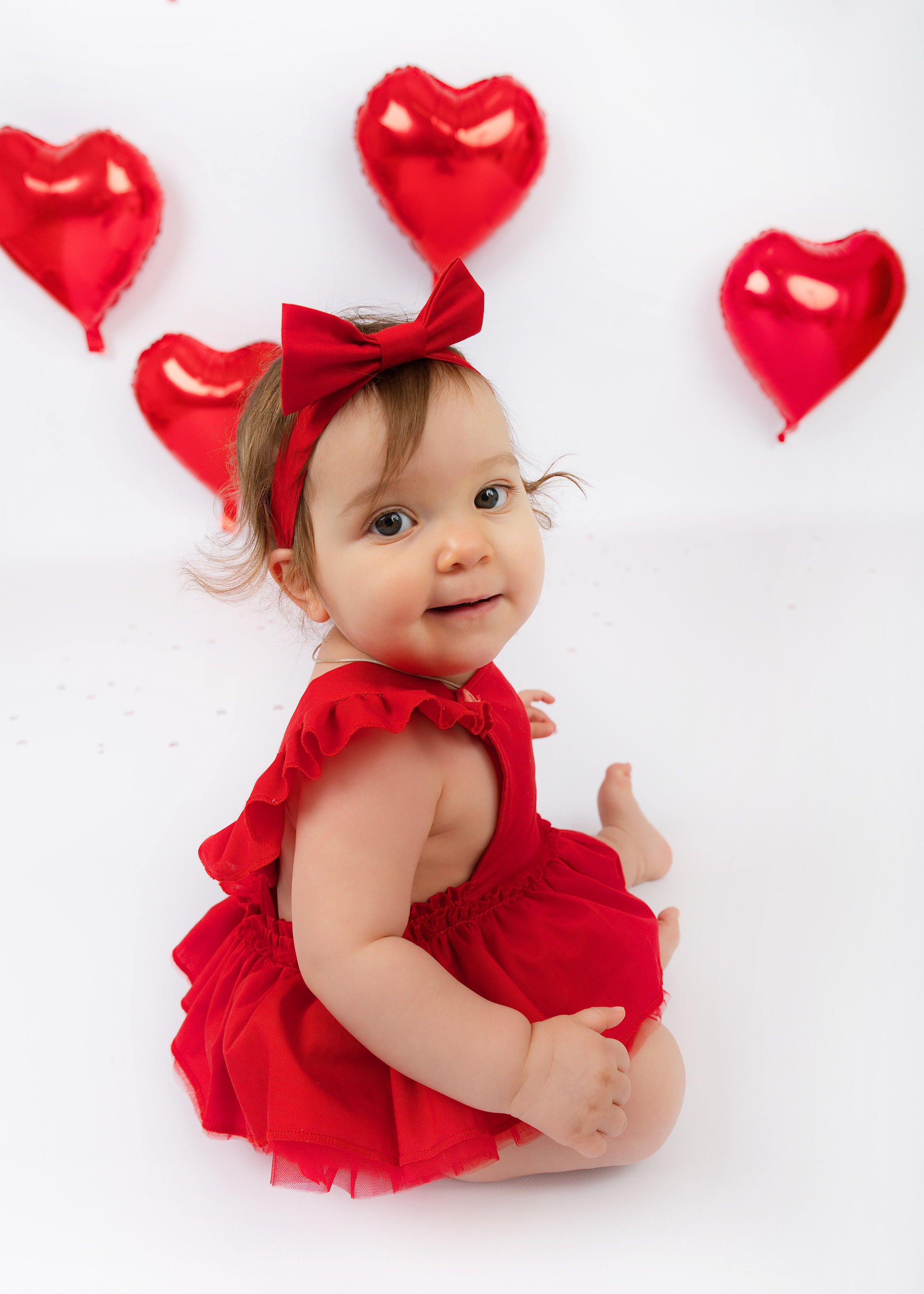 Valentinstag Fotoshooting. Neugeborenen, Babyfotografie Nürtingen Yuliia Kikhaieva