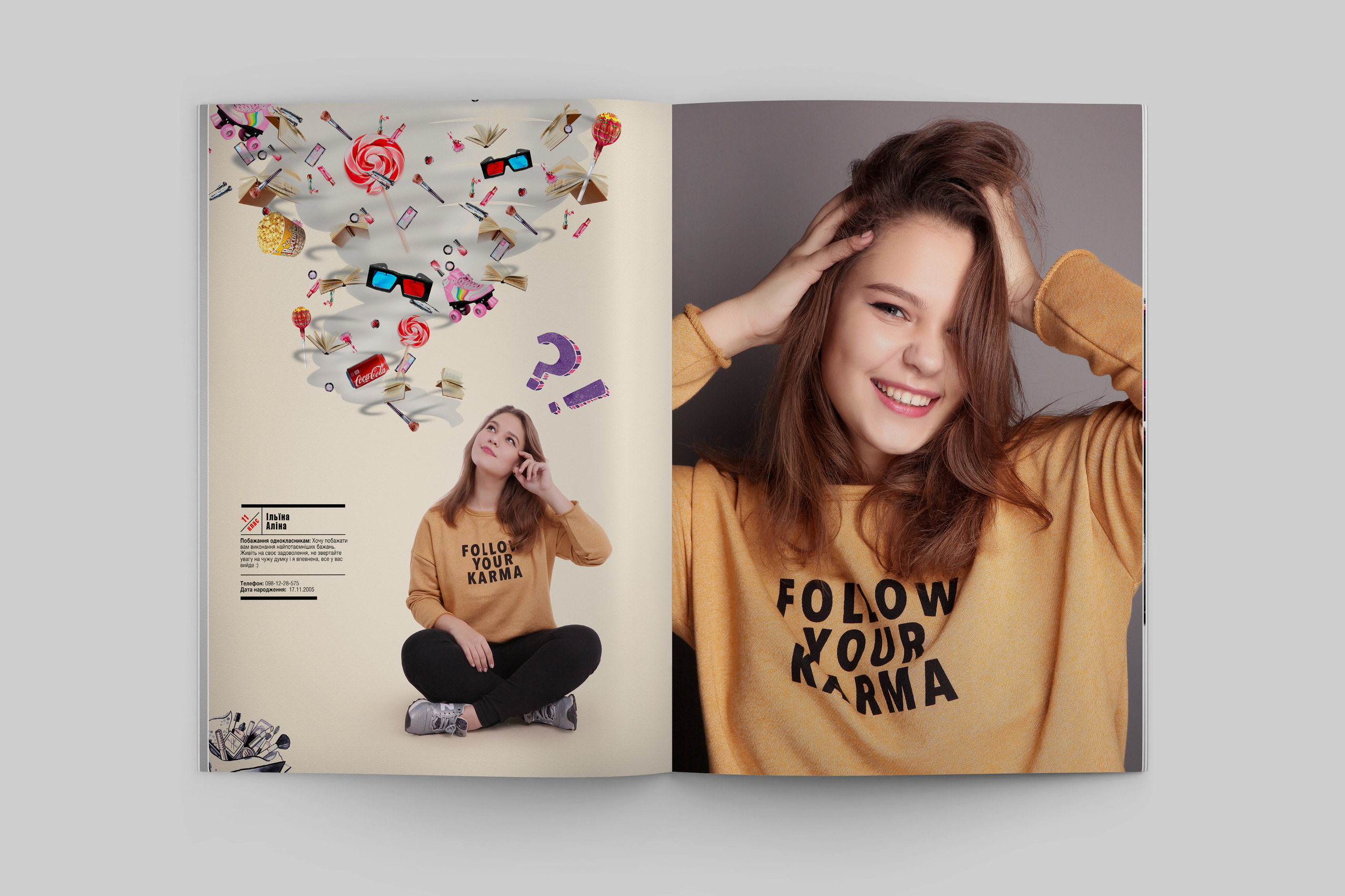 Стильний випускний альбом для 11 класу