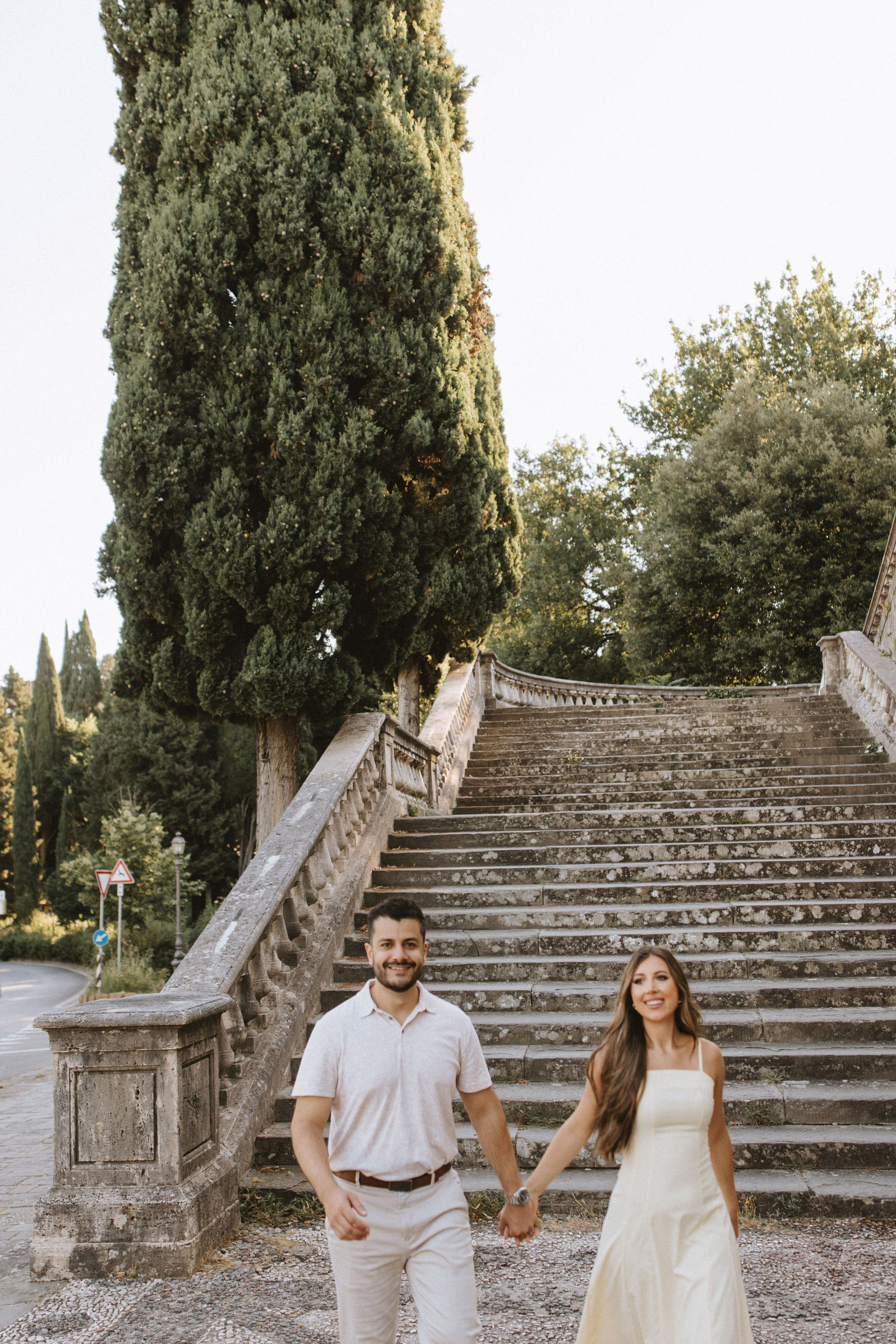 Couple Photoshoot in Florence at Sunrise | Romantic Engagement & Wedding Photography. Wedding Photographer in Florence, Pisa & Tuscany | Candid & Elegant Photography in Italy