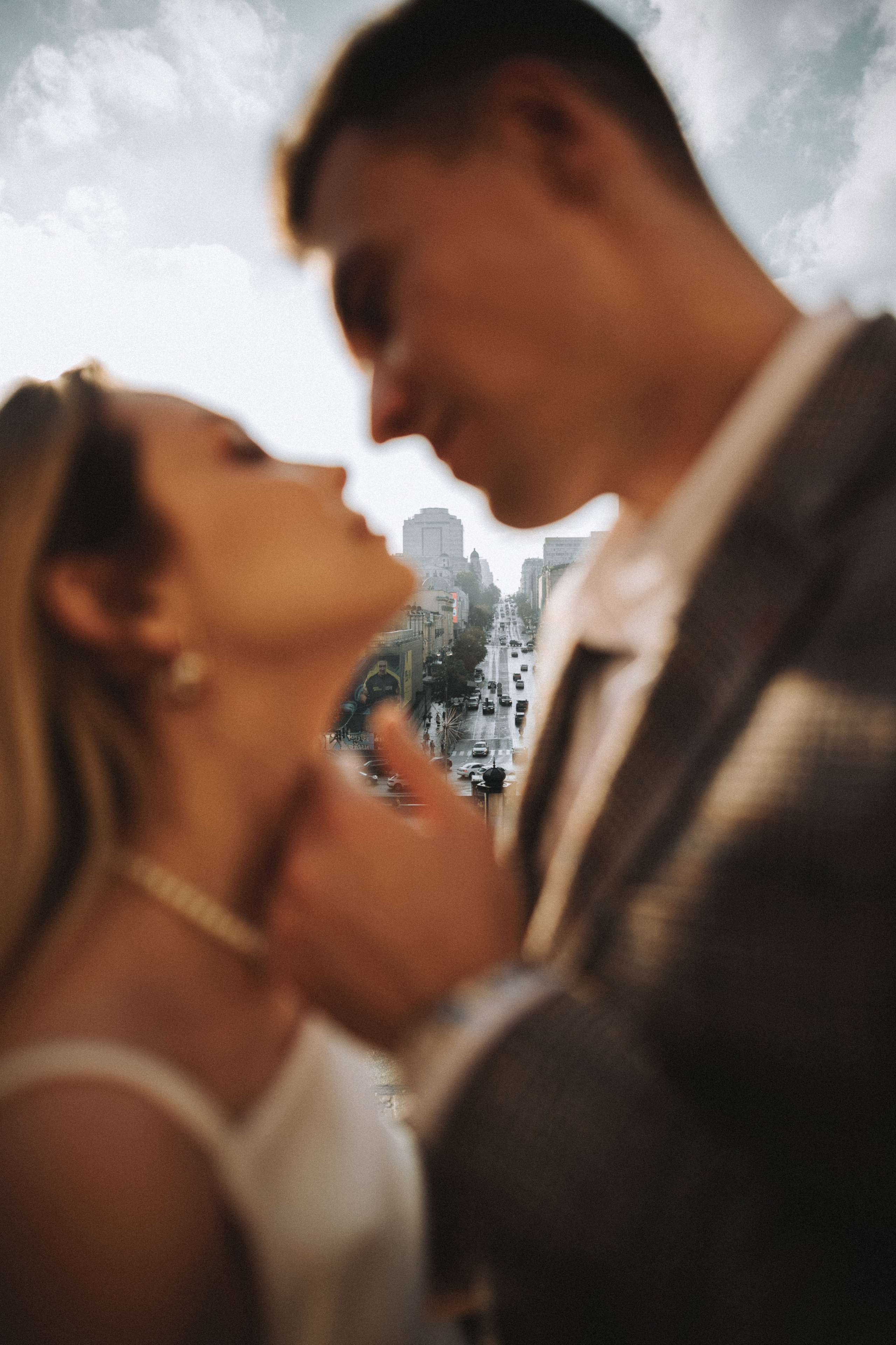 Servizio fotografico di coppia romantico dopo la pioggia - Vlad & Darina. Fotografo di matrimoni a Firenze, Pisa e Toscana | Fotografia spontanea ed elegante in Italia