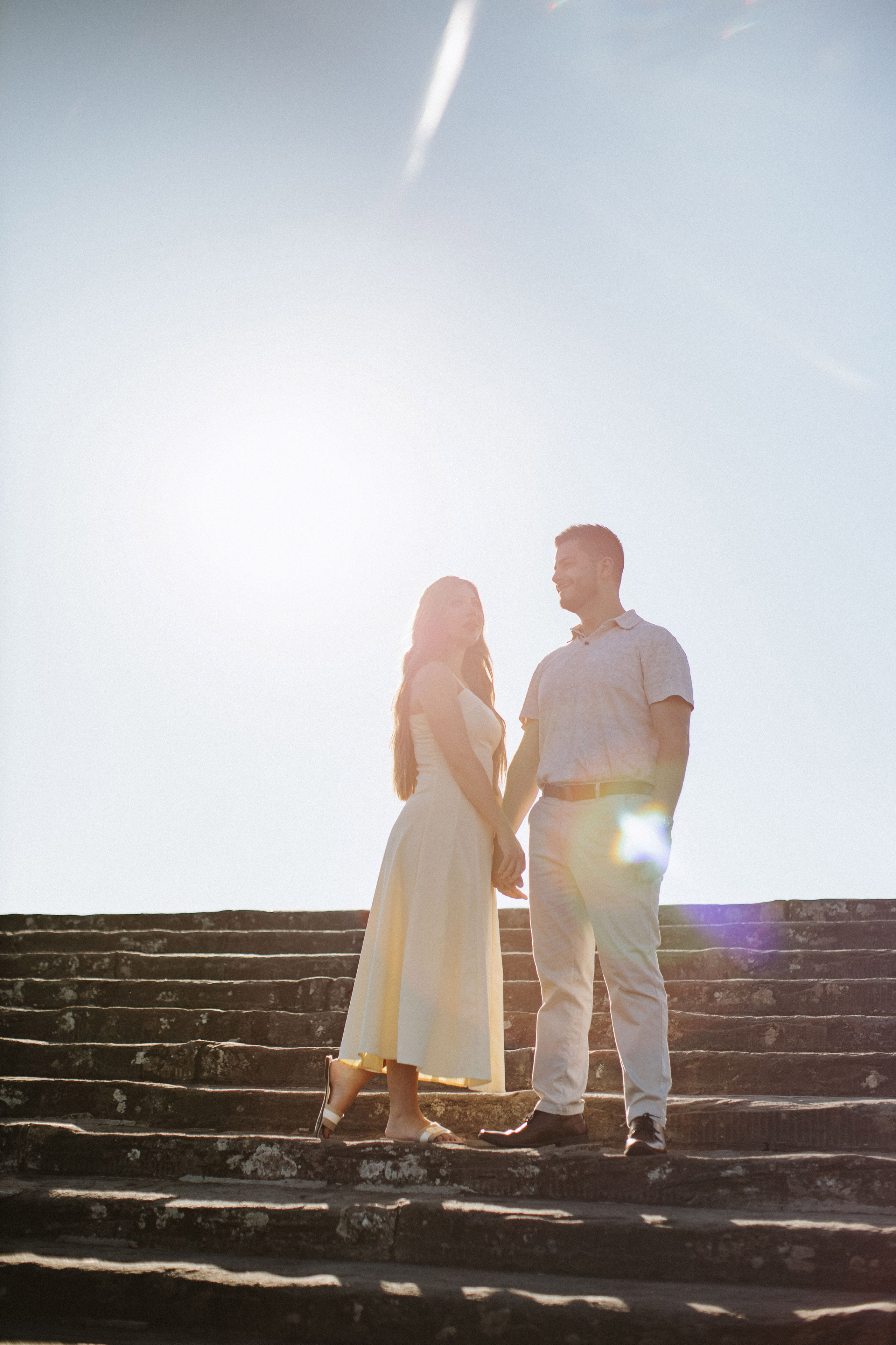 Couple Photoshoot in Florence at Sunrise | Romantic Engagement & Wedding Photography. Wedding Photographer in Florence, Pisa & Tuscany | Candid & Elegant Photography in Italy