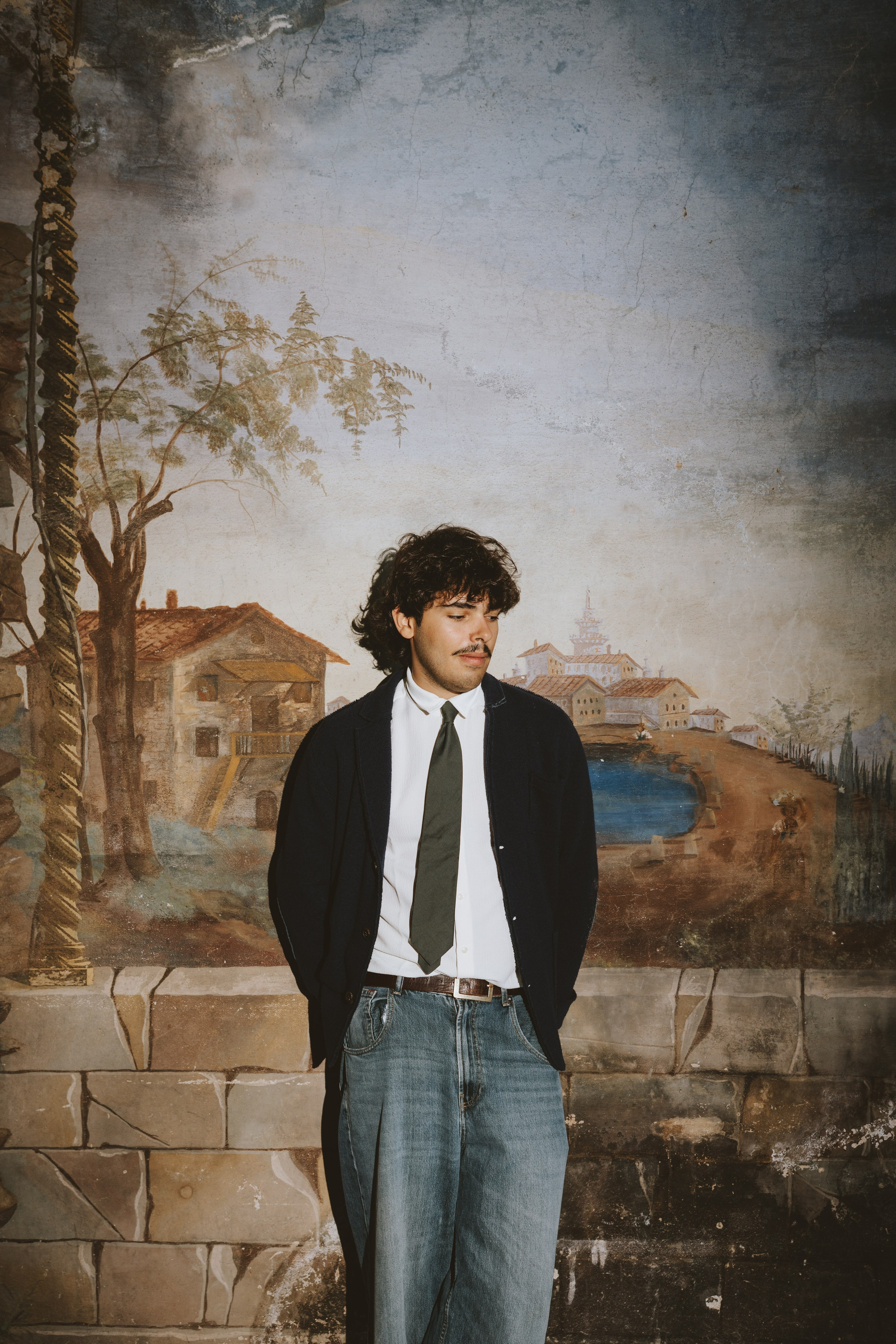 Cinematic Portraits in Prato | Abandoned Villa Musician Session. Wedding Photographer in Florence, Pisa & Tuscany | Candid & Elegant Photography in Italy