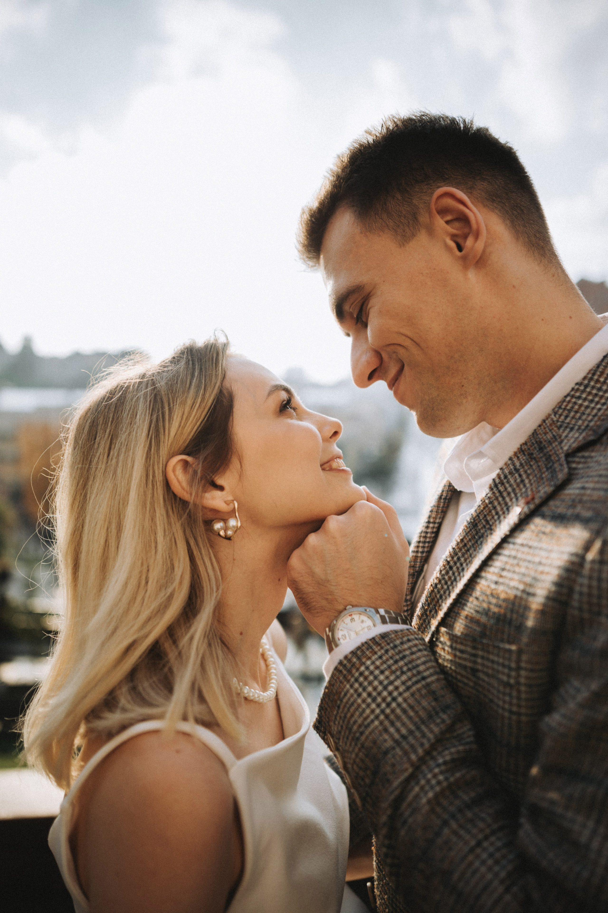 Servizio fotografico di coppia romantico dopo la pioggia - Vlad & Darina. Fotografo di matrimoni a Firenze, Pisa e Toscana | Fotografia spontanea ed elegante in Italia
