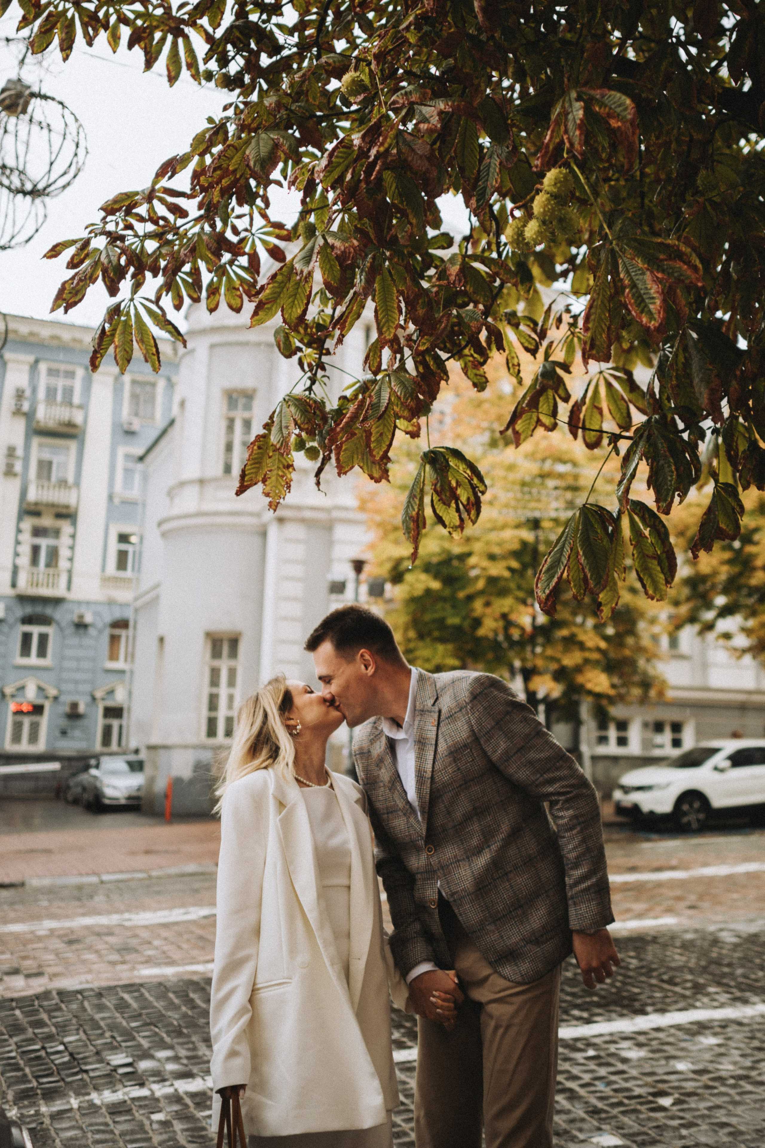 Servizio fotografico di coppia romantico dopo la pioggia - Vlad & Darina. Fotografo di matrimoni a Firenze, Pisa e Toscana | Fotografia spontanea ed elegante in Italia