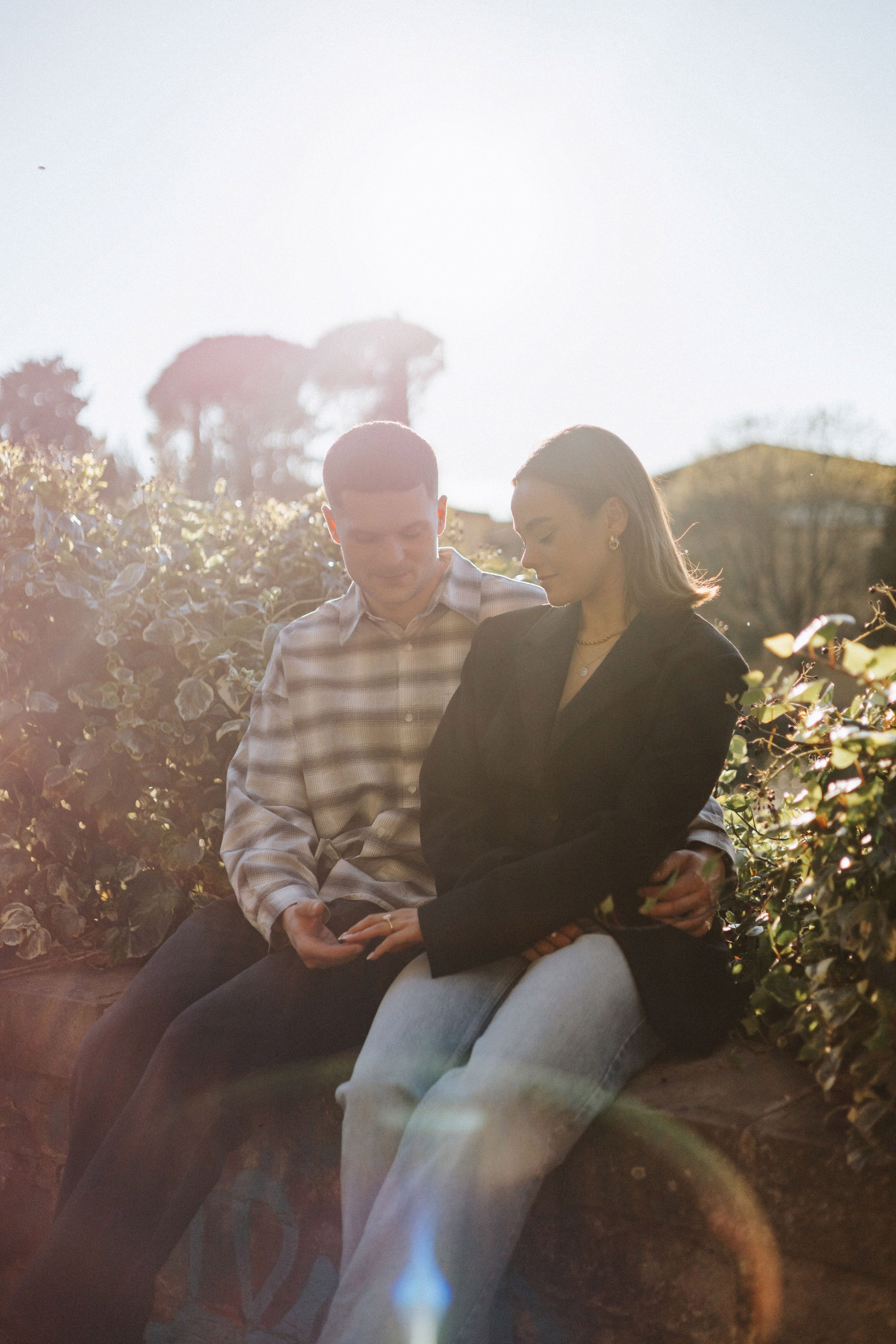 Surprise Proposal Photography at Piazzale Michelangelo | Florence Engagement. Wedding Photographer in Florence, Pisa & Tuscany | Candid & Elegant Photography in Italy