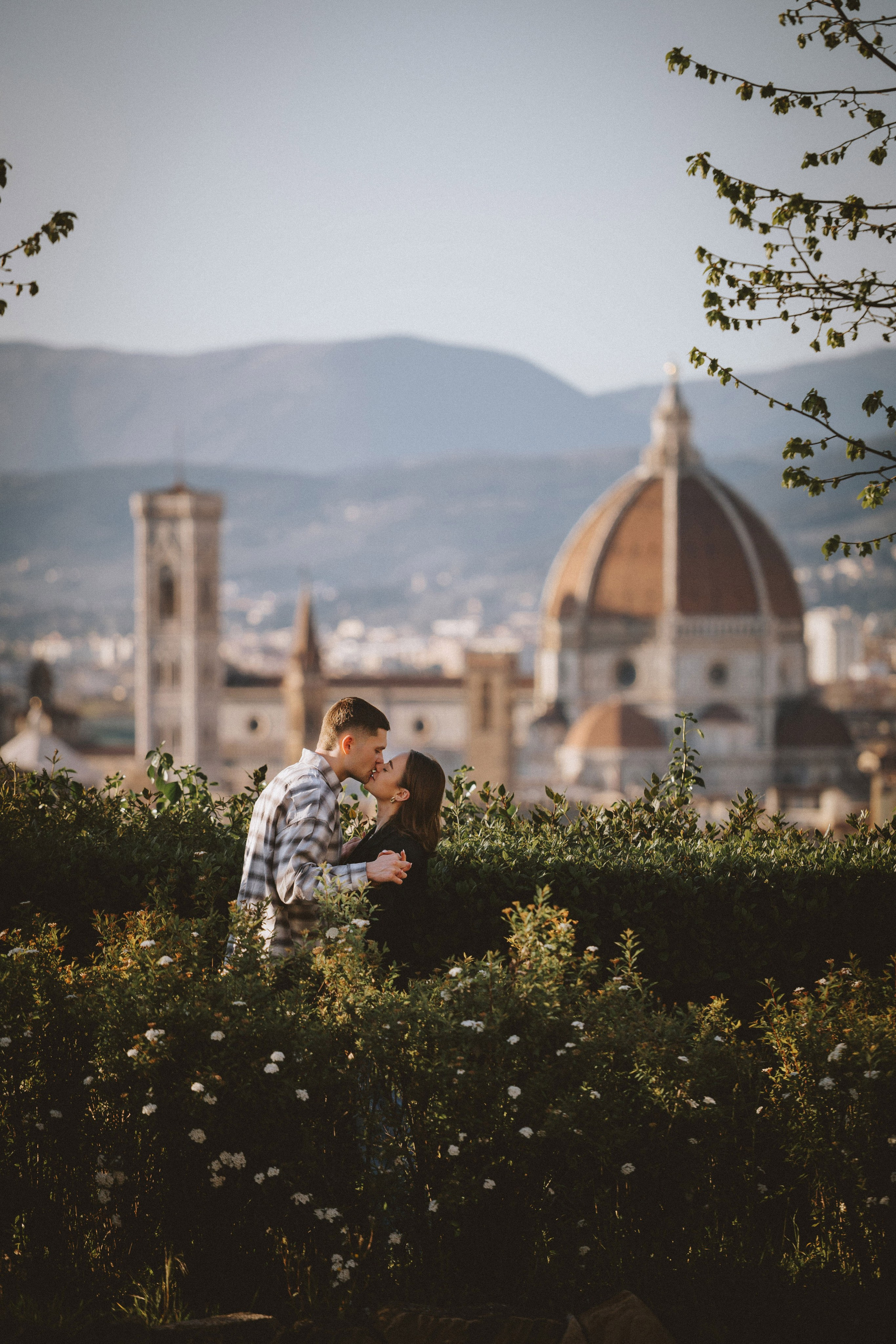 Surprise Proposal Photography at Piazzale Michelangelo | Florence Engagement. Wedding Photographer in Florence, Pisa & Tuscany | Candid & Elegant Photography in Italy