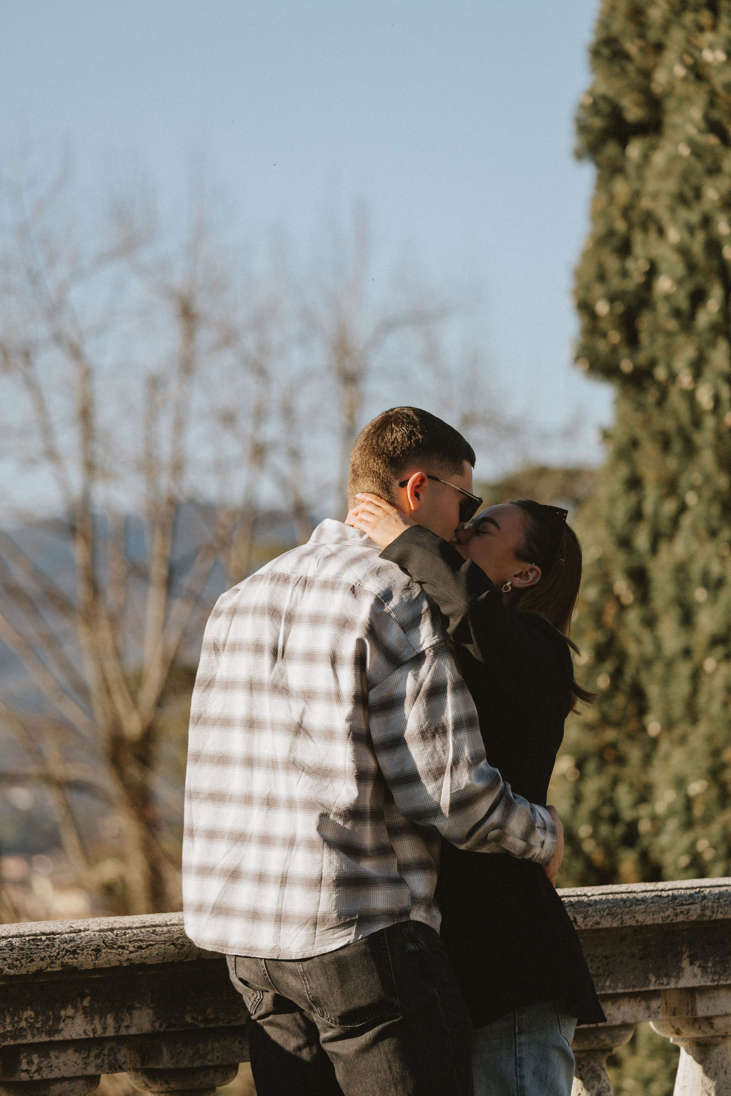Surprise Proposal Photography at Piazzale Michelangelo | Florence Engagement. Wedding Photographer in Florence, Pisa & Tuscany | Candid & Elegant Photography in Italy