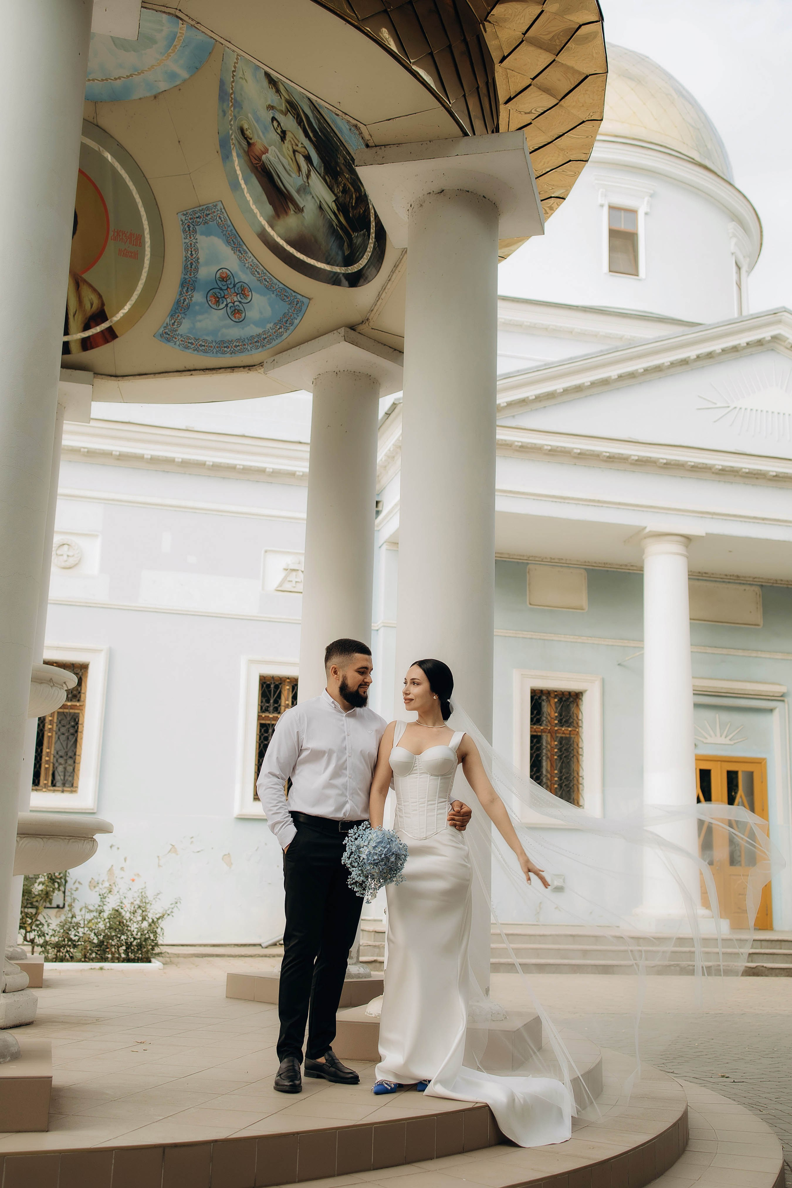 Венчание Дмитрия и Виктории. Свадебный фотограф Измаил, Констанца, Бухарест, Галац, Браила Julia Dickinson