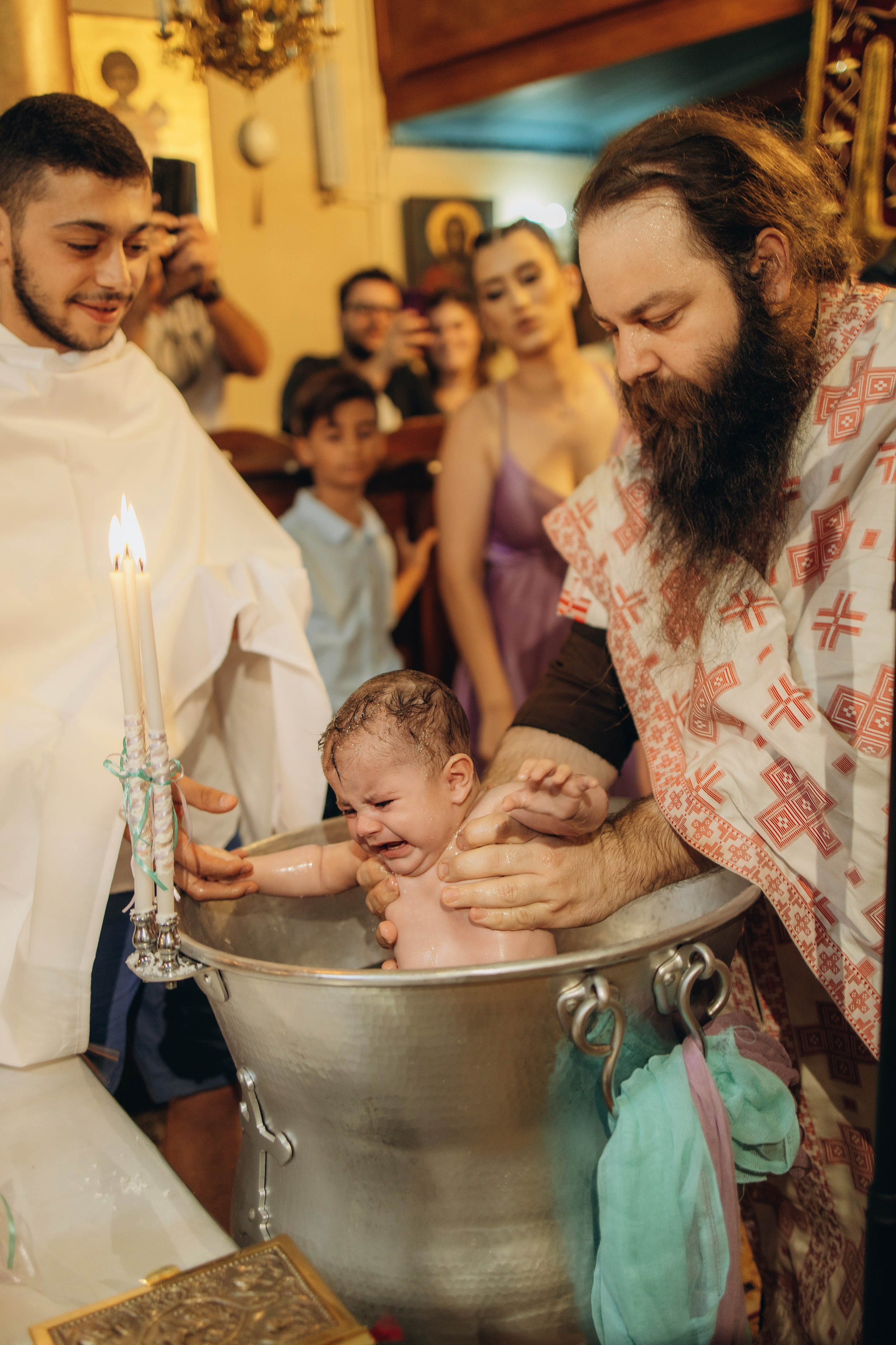 Крещение Ариадни. Свадебный фотограф Измаил, Констанца, Бухарест, Галац, Браила Julia Dickinson