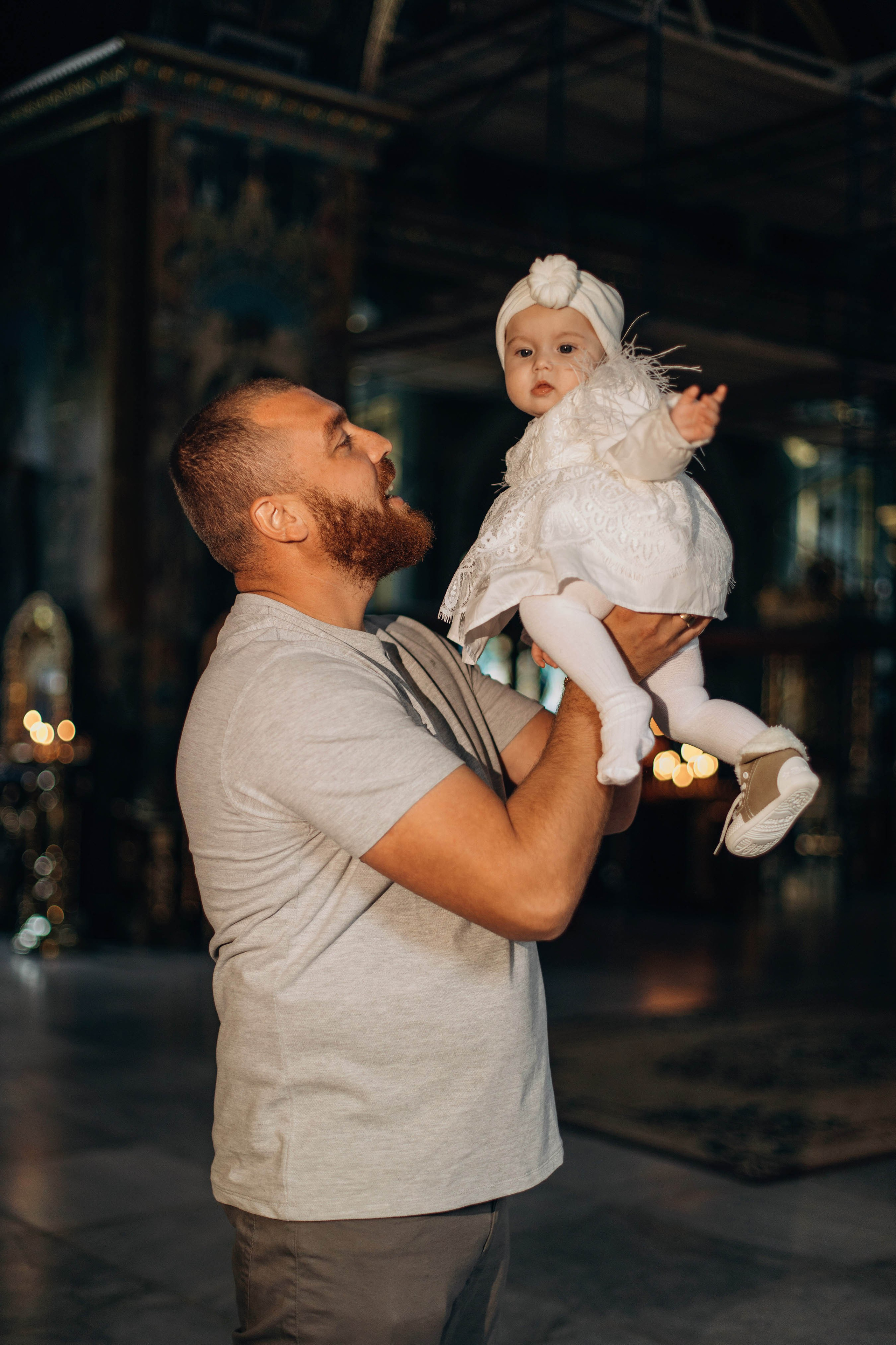 Крещение Элианы. Свадебный фотограф Измаил, Констанца, Бухарест, Галац, Браила Julia Dickinson