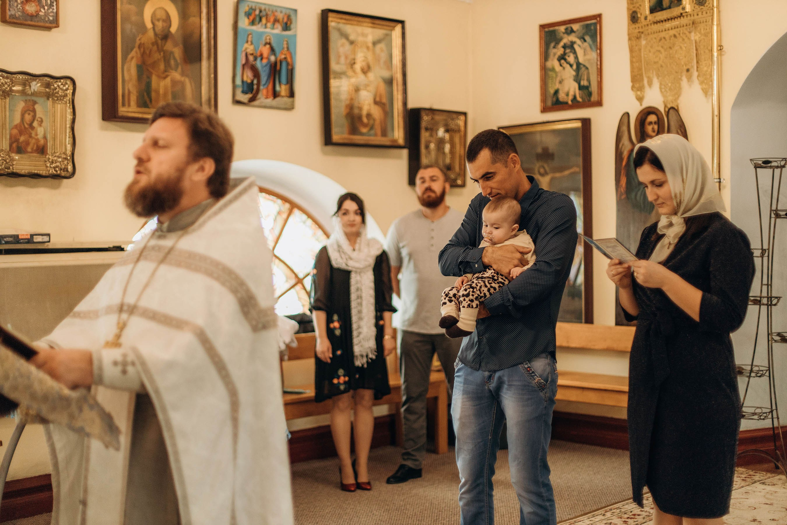 Крещение Элианы. Свадебный фотограф Измаил, Констанца, Бухарест, Галац, Браила Julia Dickinson