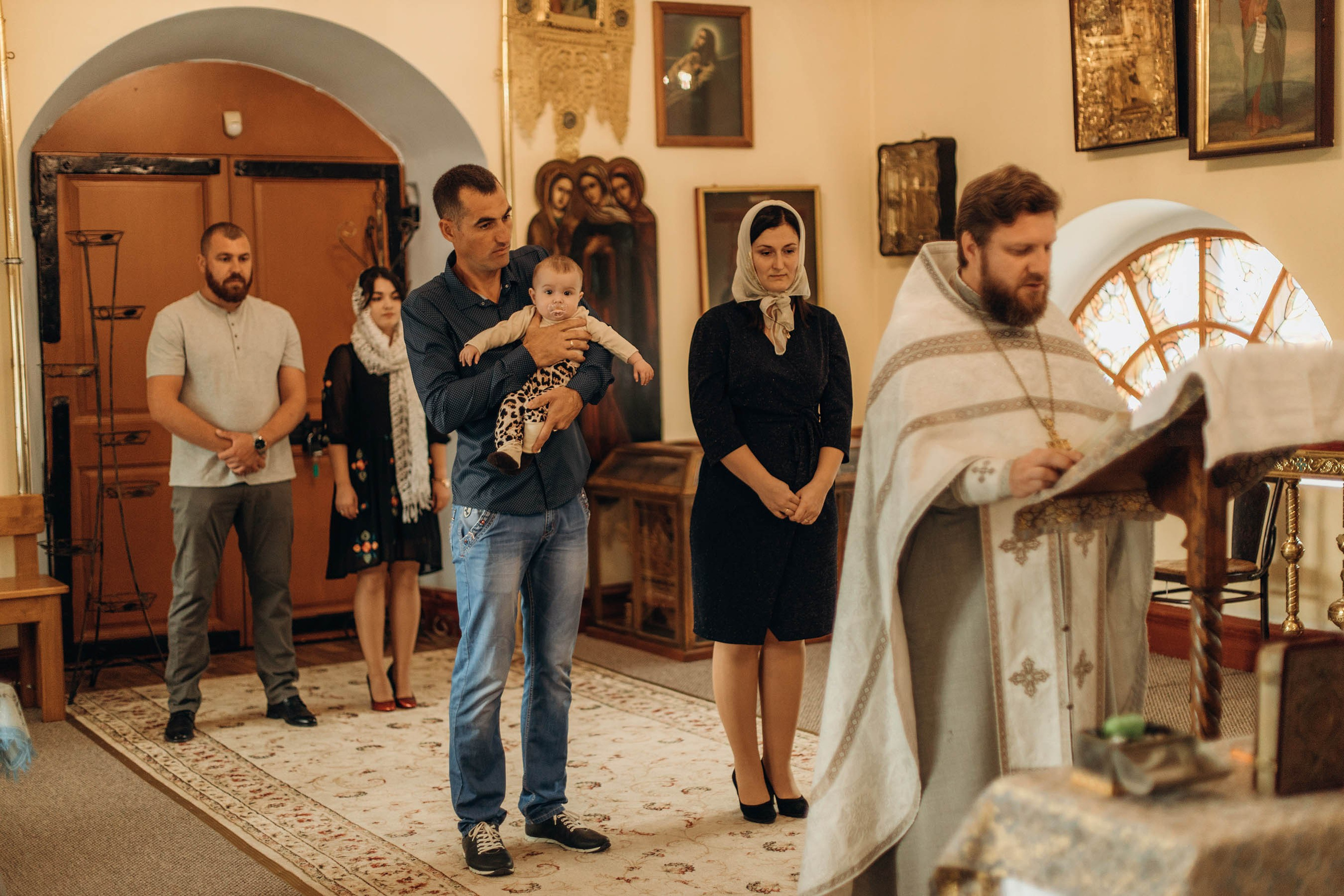 Крещение Элианы. Свадебный фотограф Измаил, Констанца, Бухарест, Галац, Браила Julia Dickinson