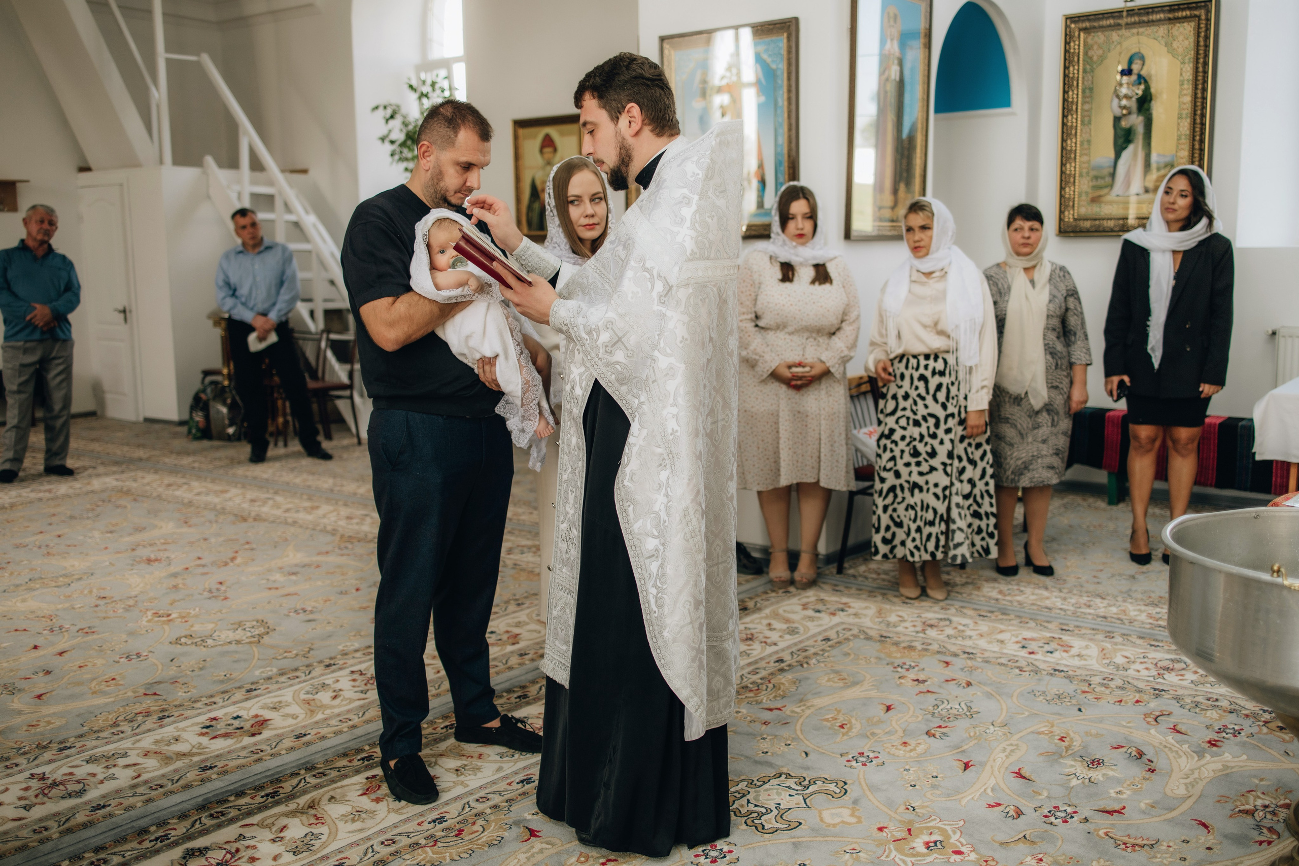 Таинство Крещения Давида | Фотограф Измаил. Свадебный фотограф Измаил, Констанца, Бухарест, Галац, Браила Julia Dickinson