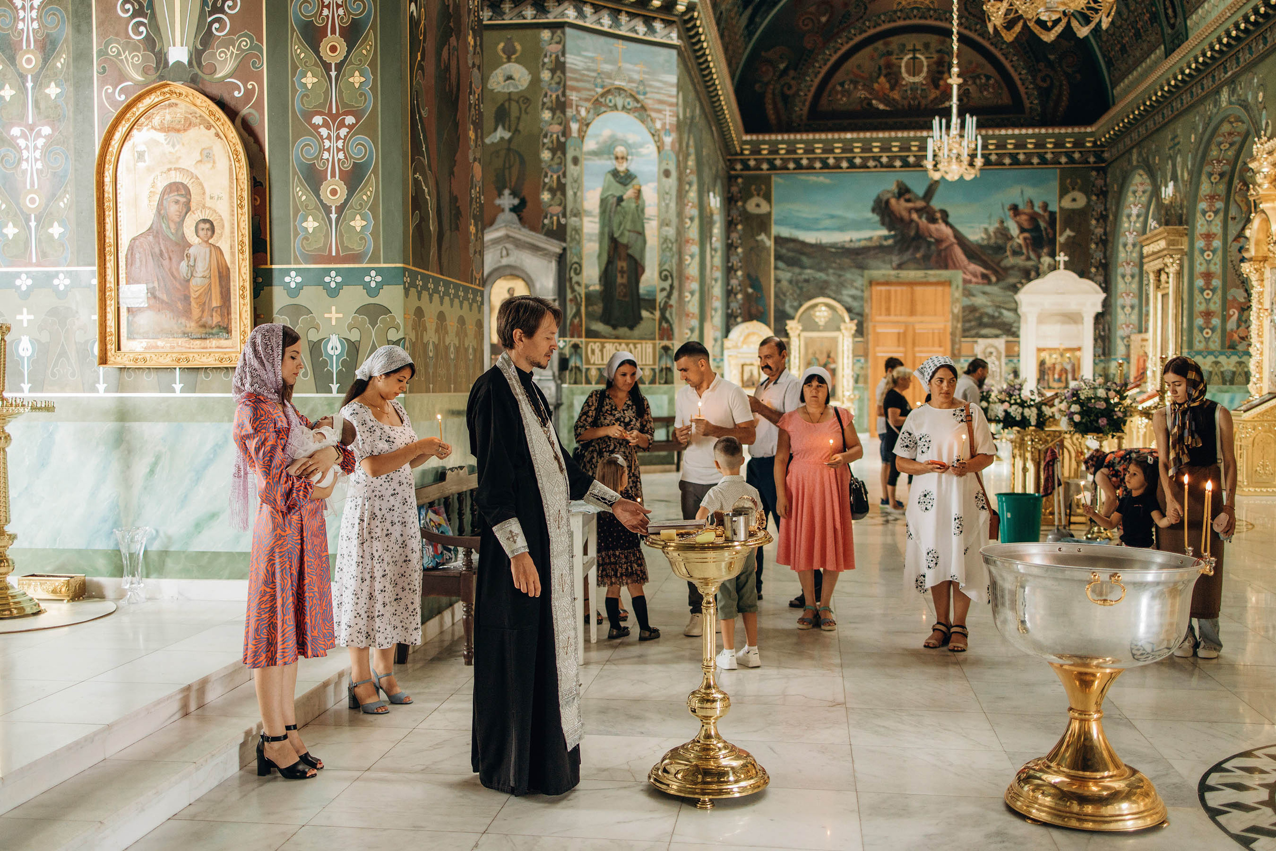 Крещение Евы. Свадебный фотограф Измаил, Констанца, Бухарест, Галац, Браила Julia Dickinson
