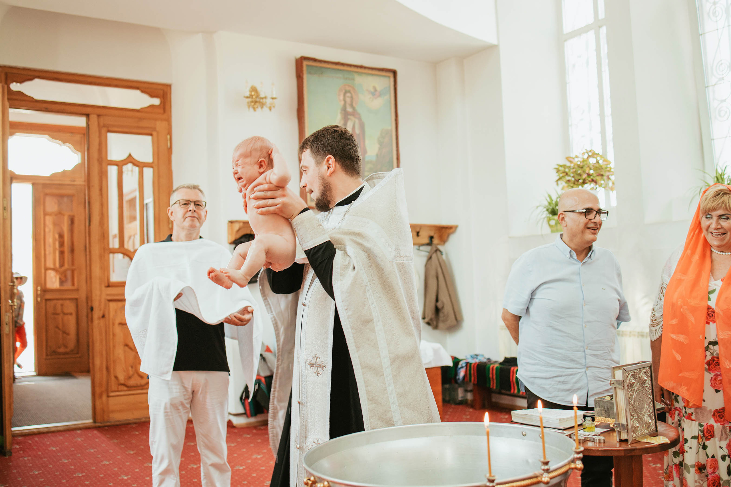Крещение Эдгара. Свадебный фотограф Измаил, Констанца, Бухарест, Галац, Браила Julia Dickinson