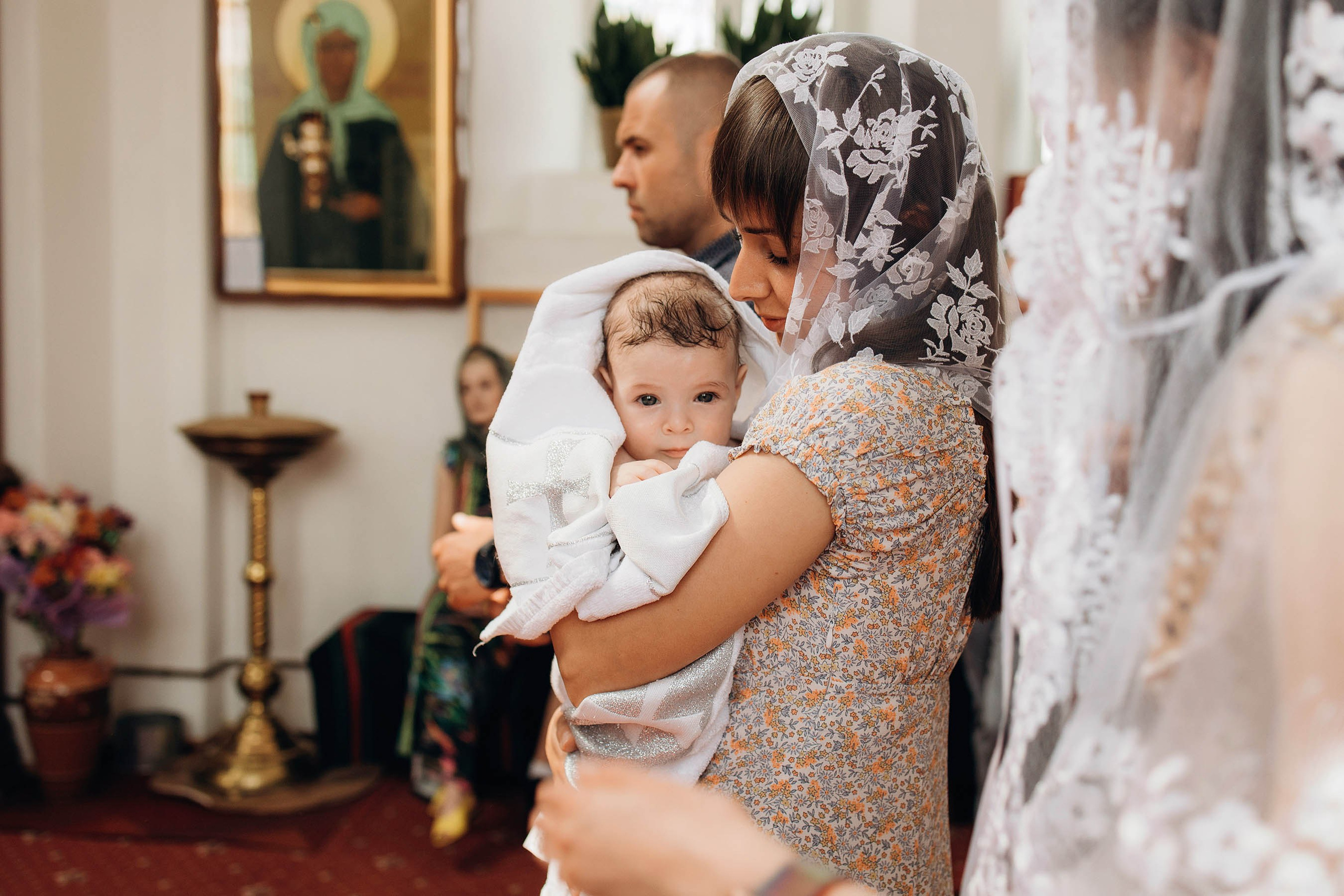 Крещение Ивана. Свадебный фотограф Измаил, Констанца, Бухарест, Галац, Браила Julia Dickinson