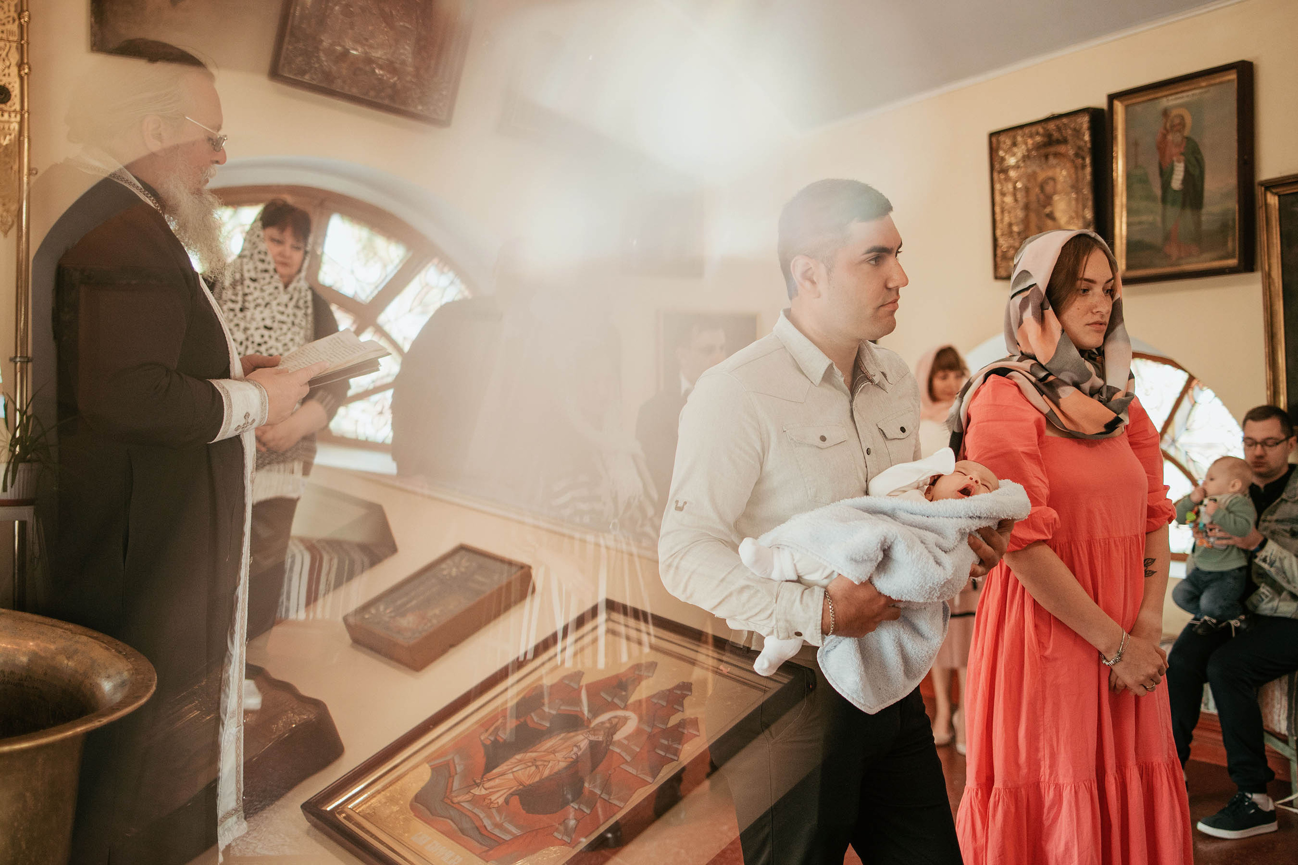 Крещение Алексея. Свадебный фотограф Измаил, Констанца, Бухарест, Галац, Браила Julia Dickinson