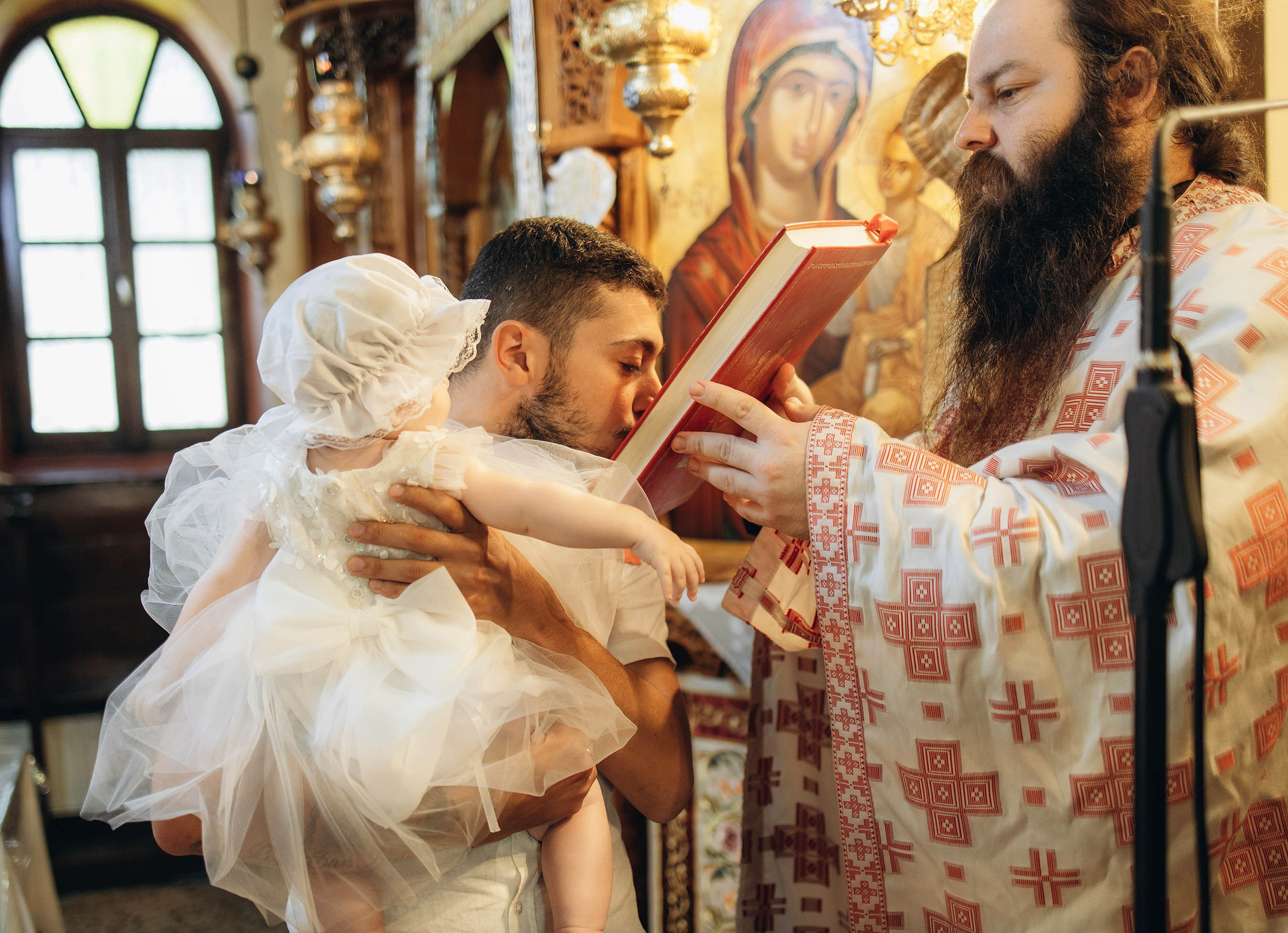 Крещение Ариадни. Свадебный фотограф Измаил, Констанца, Бухарест, Галац, Браила Julia Dickinson