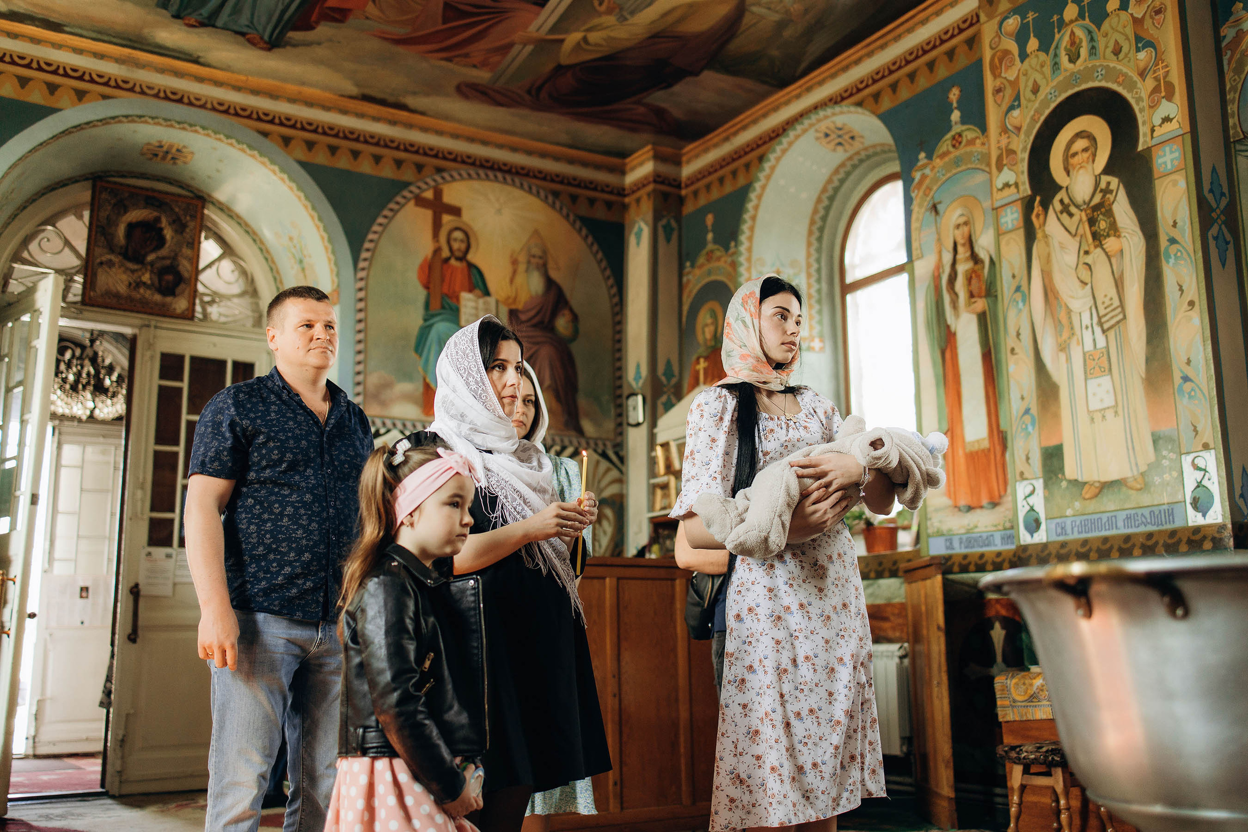 Крещение Тимура. Свадебный фотограф Измаил, Констанца, Бухарест, Галац, Браила Julia Dickinson