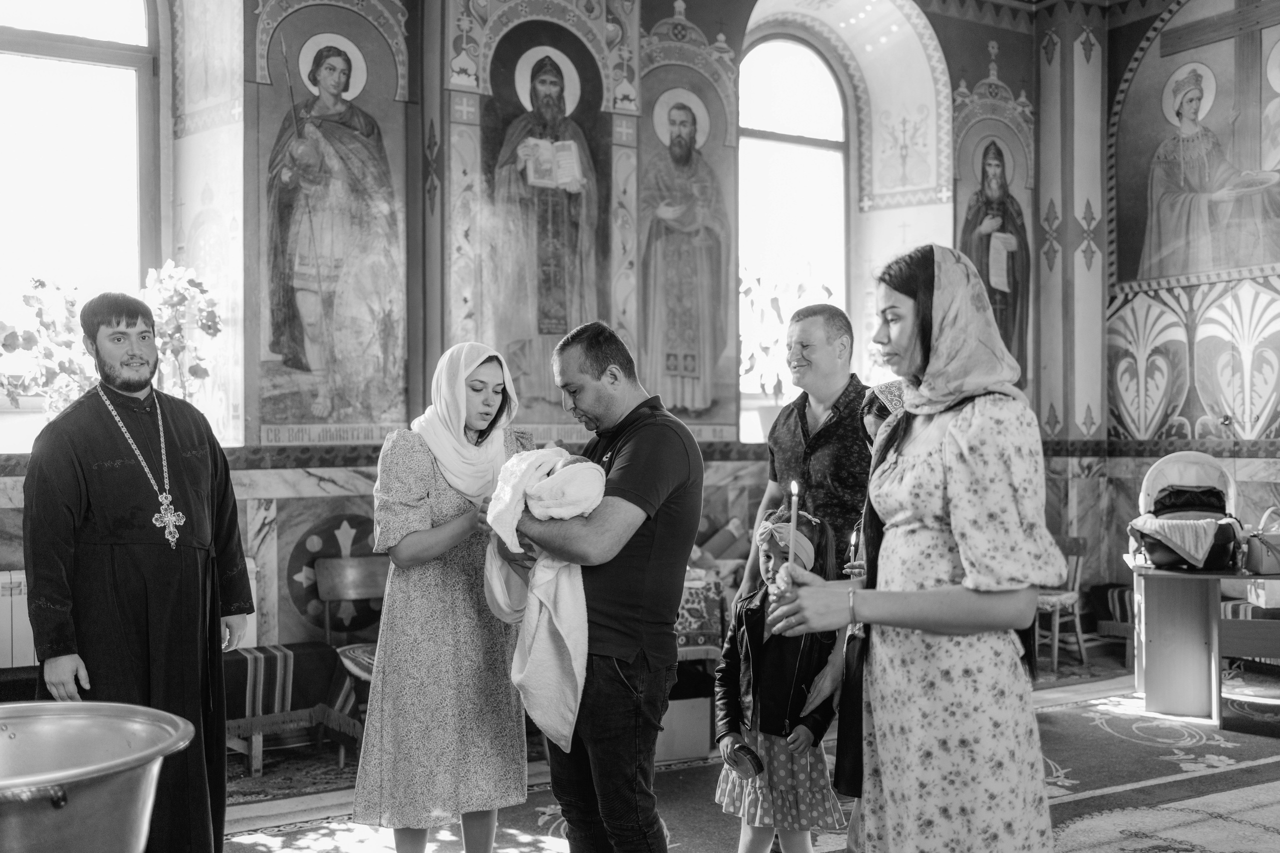 Крещение Тимура. Свадебный фотограф Измаил, Констанца, Бухарест, Галац, Браила Julia Dickinson